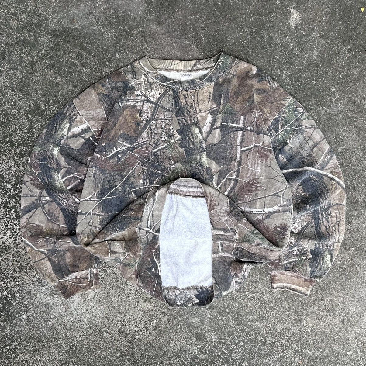Carhartt Crazy Vintage Carhartt Style Faded Realtree Camo Crewneck Size US S / EU 44-46 / 1 - 6 Thumbnail