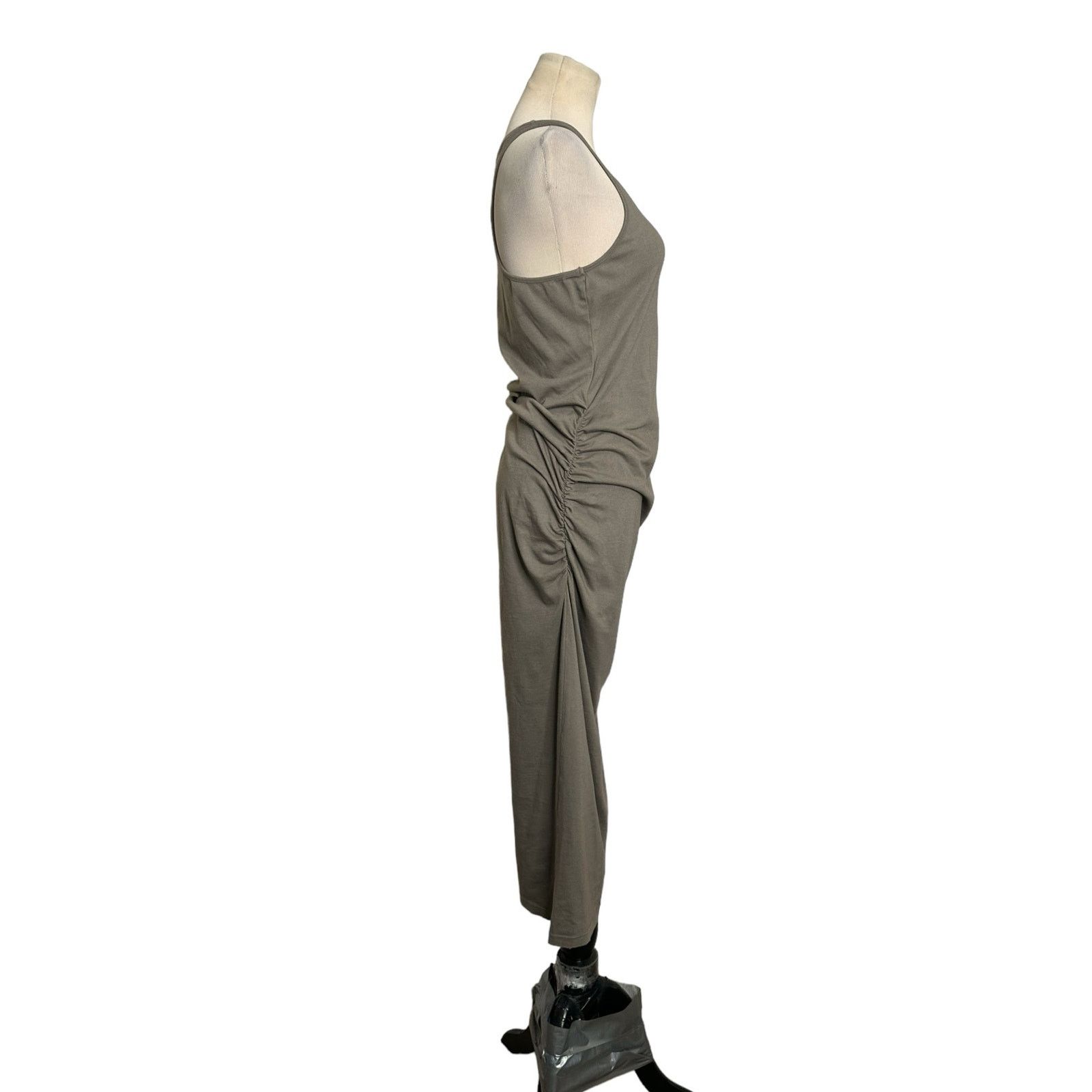 Michael Stars Michael Stars olive bodycon midi halter dress size Large Size L / US 10 / IT 46 - 12 Thumbnail