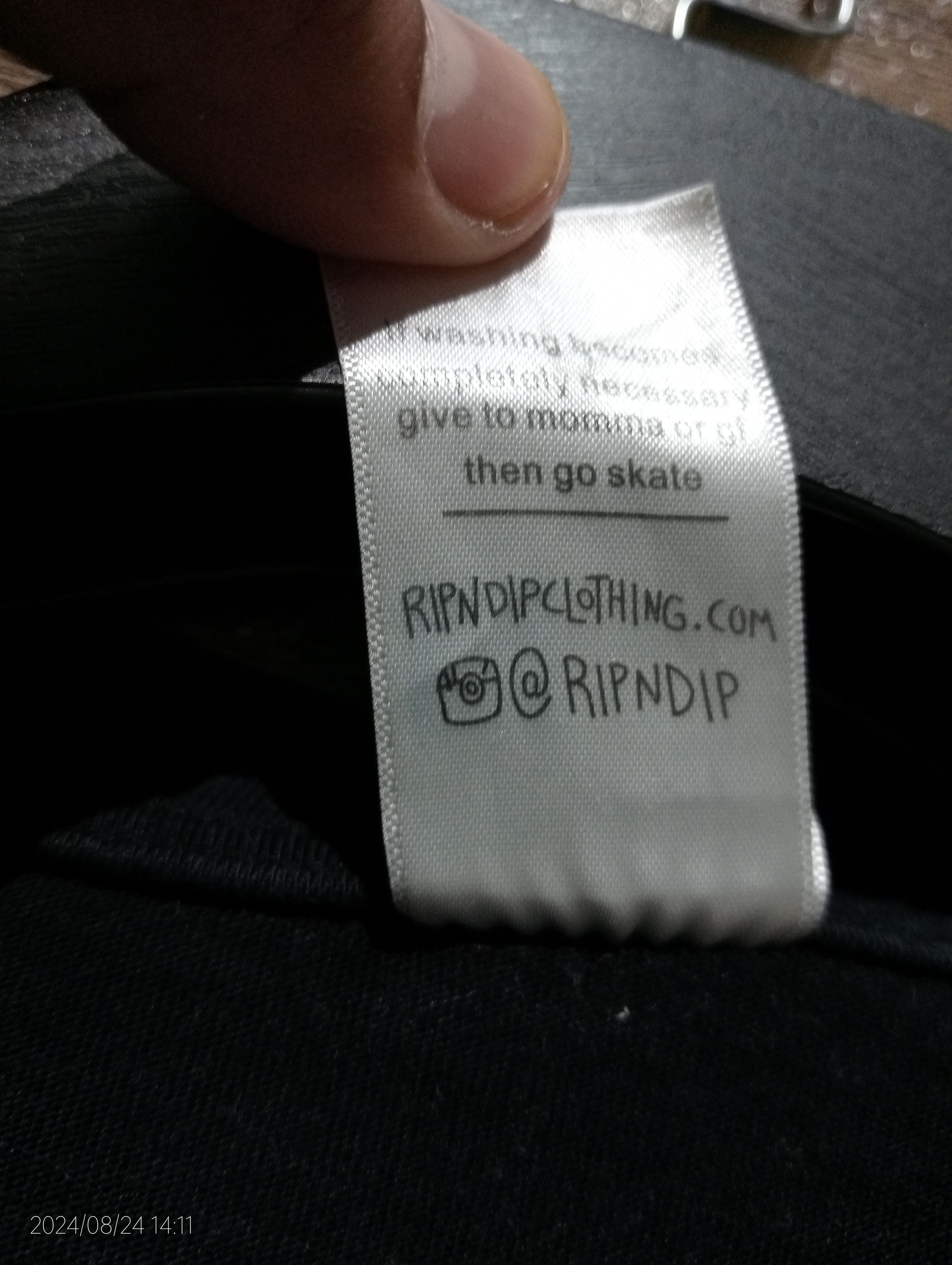 RIPNDIP Vintage Rip N Dip Flip Pocket Tee Very Rare Size US S / EU 44-46 / 1 - 3 Thumbnail