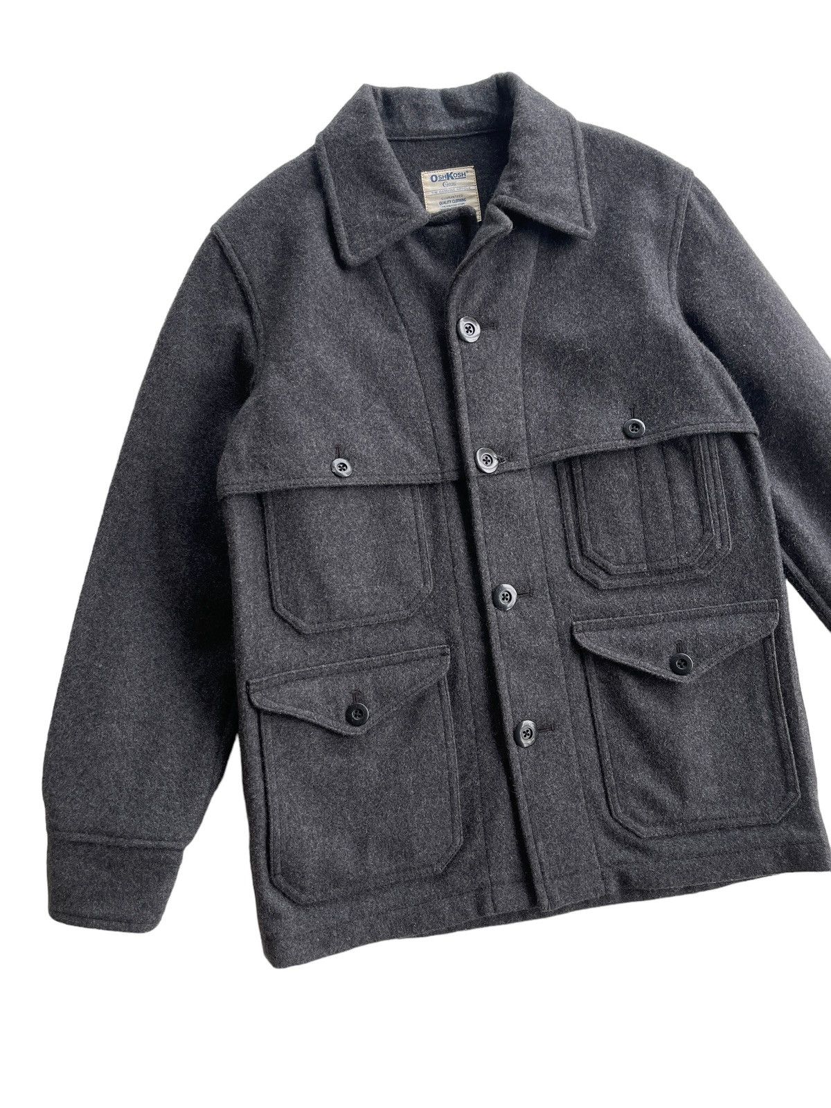 Oshkosh Vintage Oshkosh Wool Mackinaw Jacket Size US L / EU 52-54 / 3 - 4 Thumbnail
