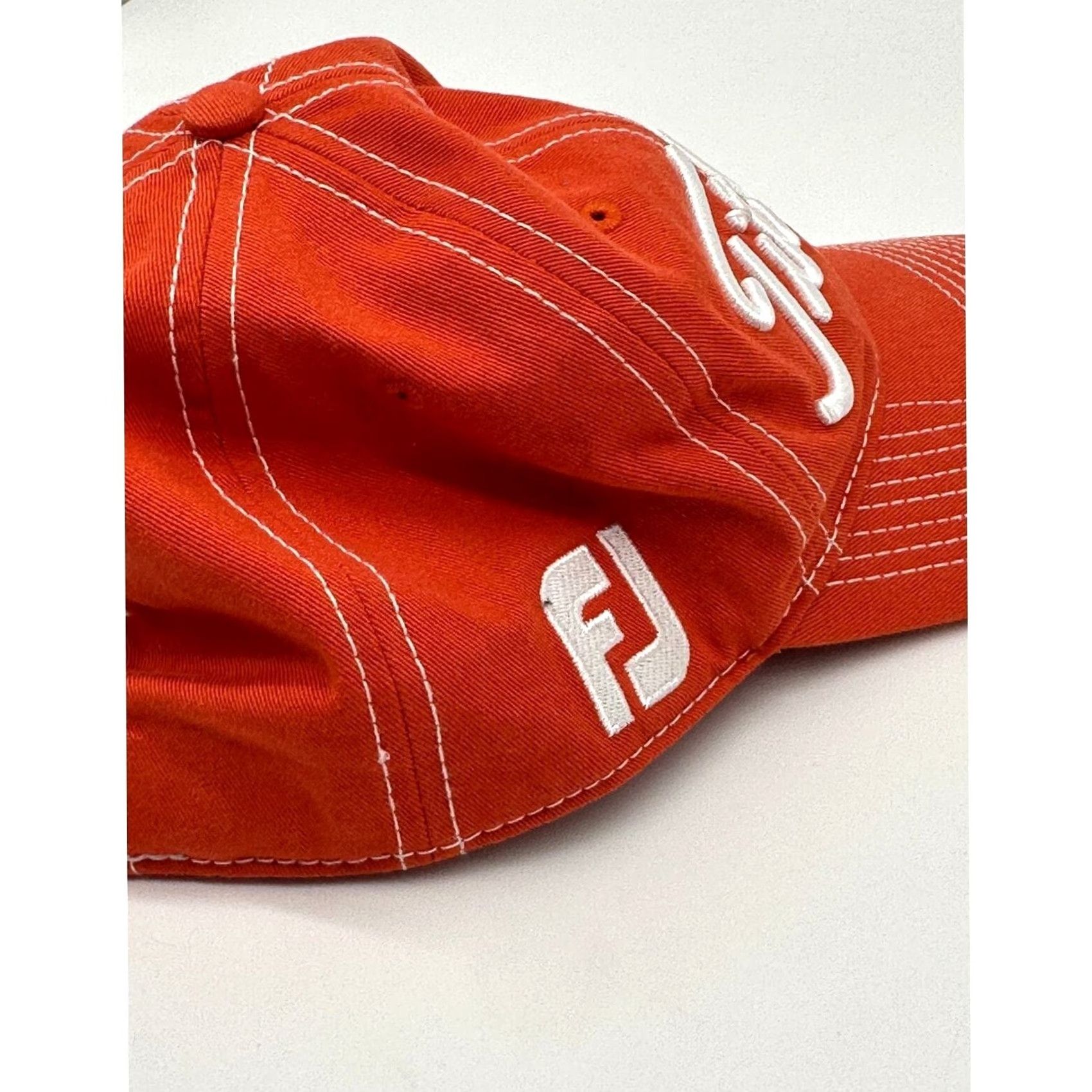Titleist Titleist Hats Adult OSFA Pro V1 Orange Golf Cap Embroidered Athletic Sports Mens Size ONE SIZE - 5 Thumbnail