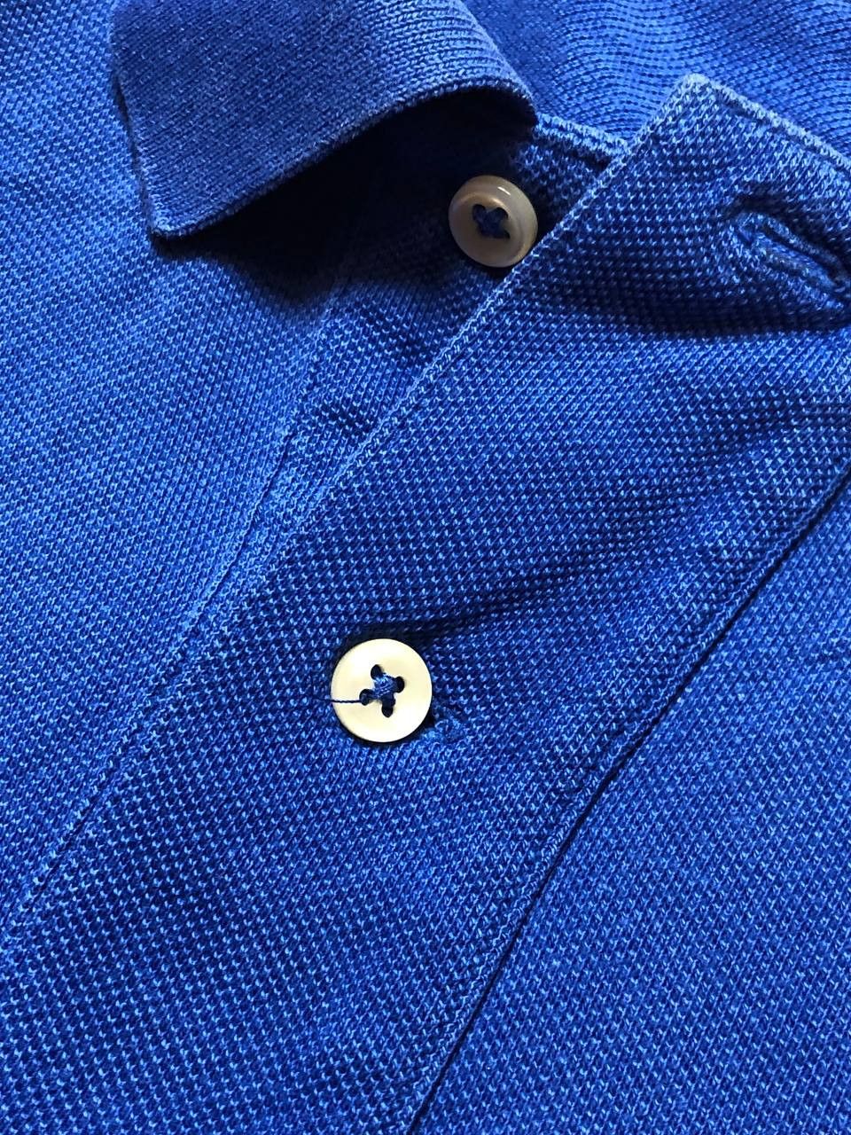 Polo Ralph Lauren Vintage Polo Ralph Lauren Blue Y2K Logo Polo Size M Size US M / EU 48-50 / 2 - 6 Thumbnail