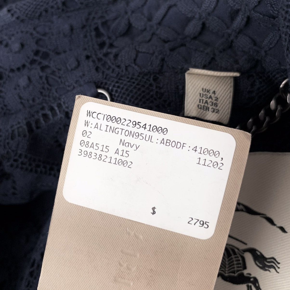 Burberry Burberry lace trench coat Size XS / US 0-2 / IT 36-38 - 4 Thumbnail
