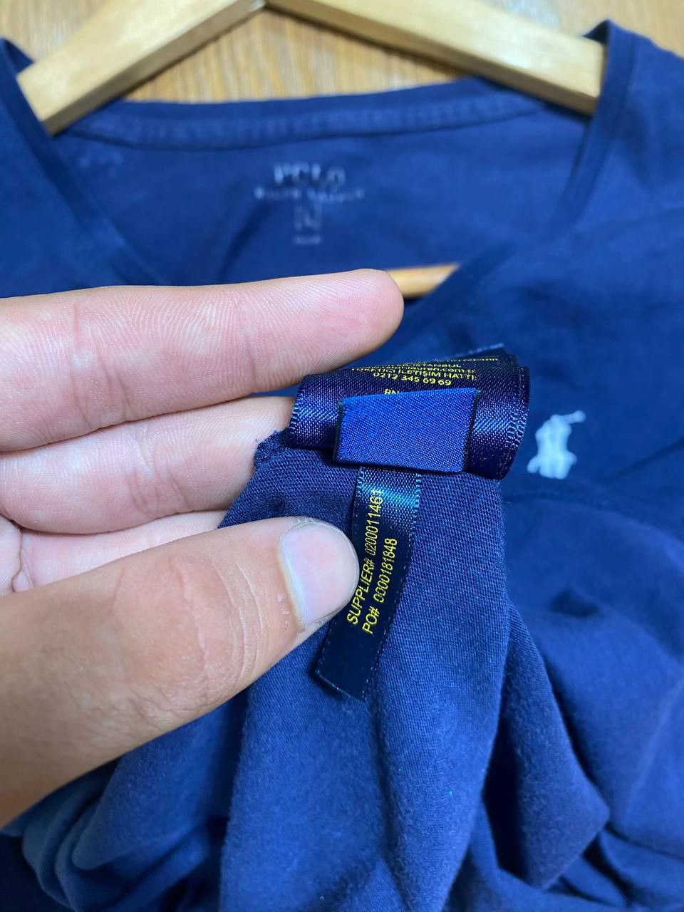 Polo Ralph Lauren × Ralph Lauren × Vintage 🇺🇸Vintage Polo Ralph Lauren Chief Keef Big Logo Tee Size US L / EU 52-54 / 3 - 5 Thumbnail