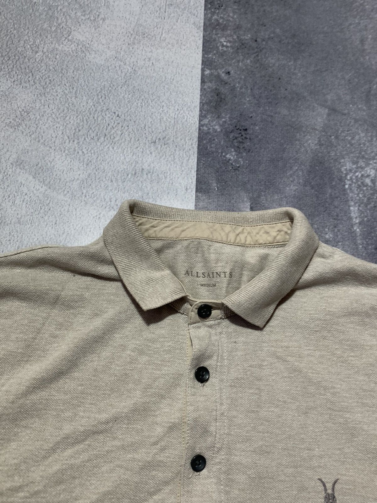 Allsaints × Vintage Vintage Y2K Allsaints 1/4 polo long sleeve streetwear size M Size US M / EU 48-50 / 2 - 5 Thumbnail