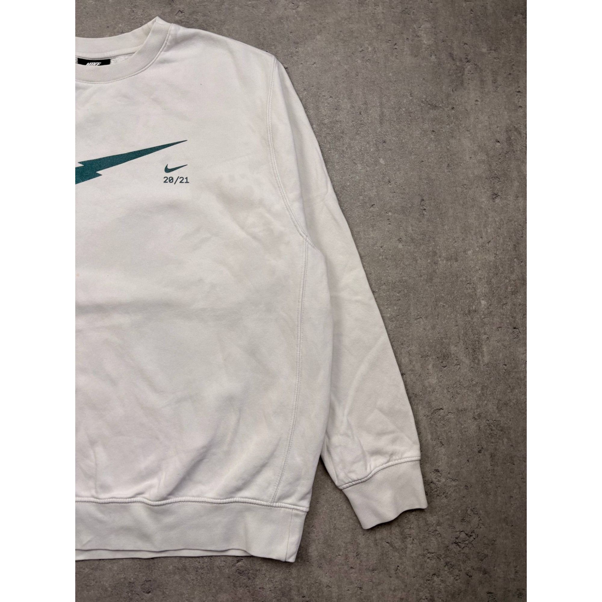 Nike Nike Sportswear 20/21 Lightning Swoosh Crewneck Sweatshirt M Size US XL / EU 56 / 4 - 3 Thumbnail