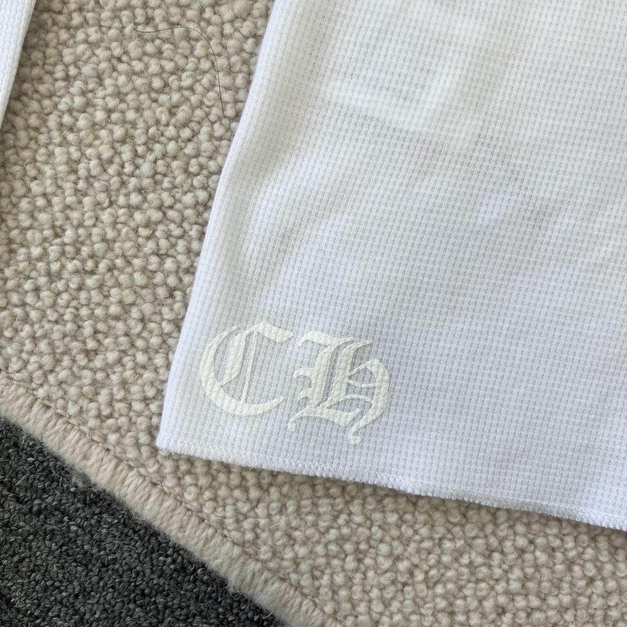 Chrome Hearts × The Rolling Stones Chrome Hearts × The Rolling Stones Waffle Long Sleeve Tee Size US M / EU 48-50 / 2 - 7 Thumbnail