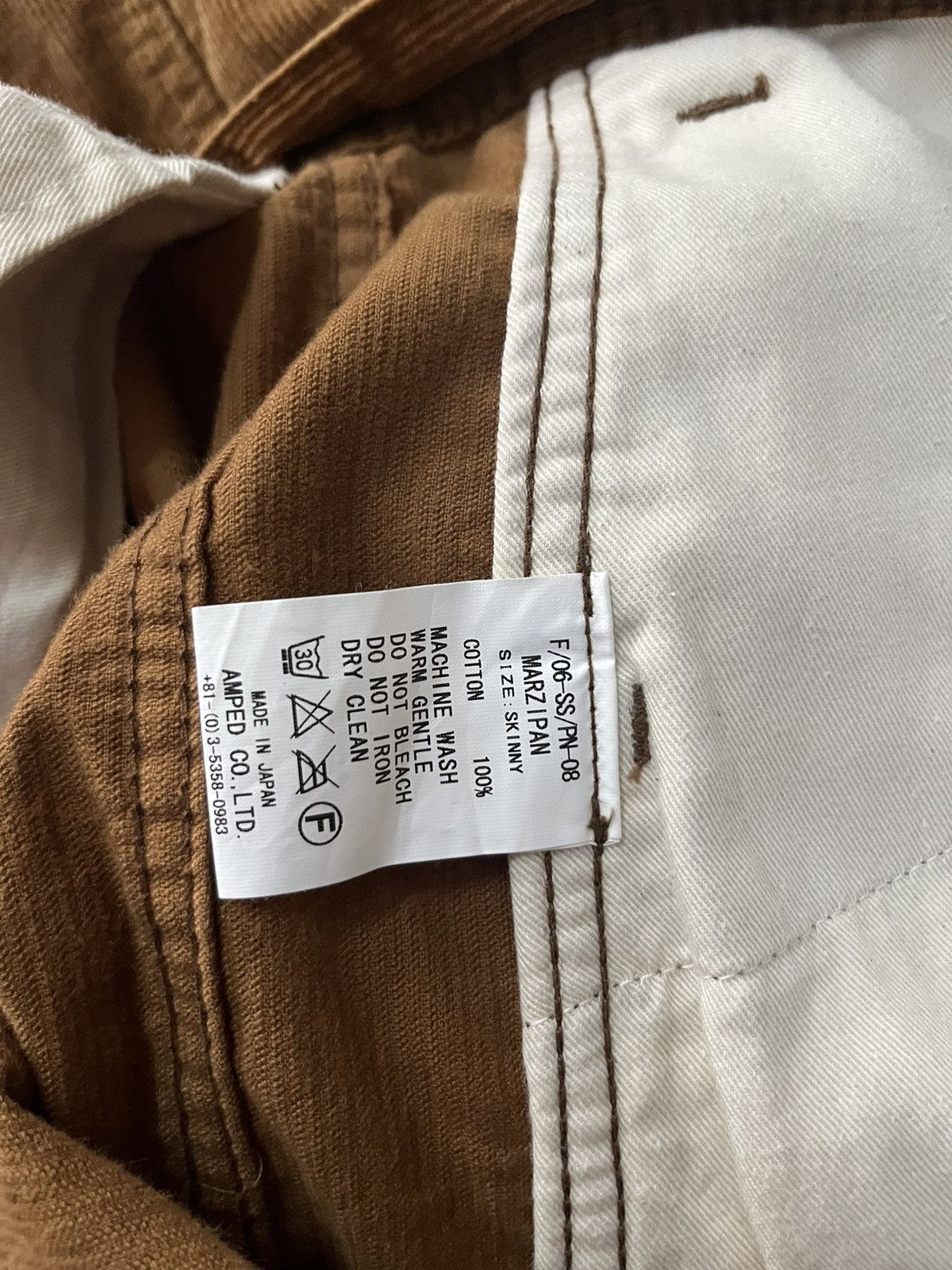Fat Tokyo Fat tyo corduroy marzipan #G1 Size US 35 - 8 Thumbnail