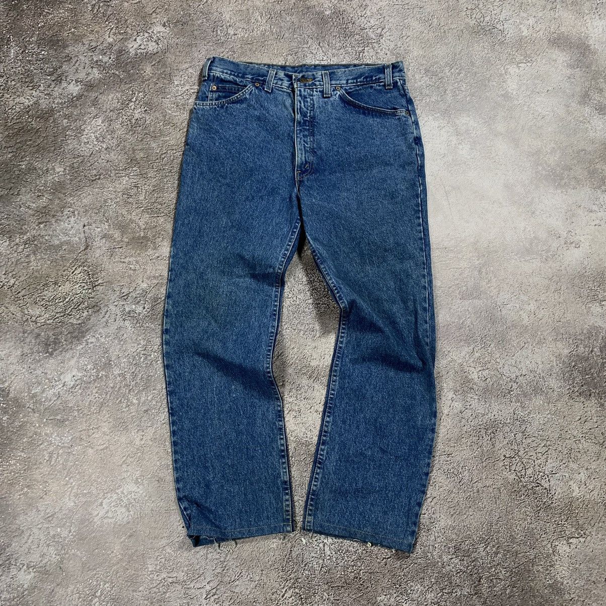 Vintage Vintage 90s Levis Baggy Wide Leg Faded Jeans Grunge Logo 36 Size US 36 / EU 52 - 2 Thumbnail