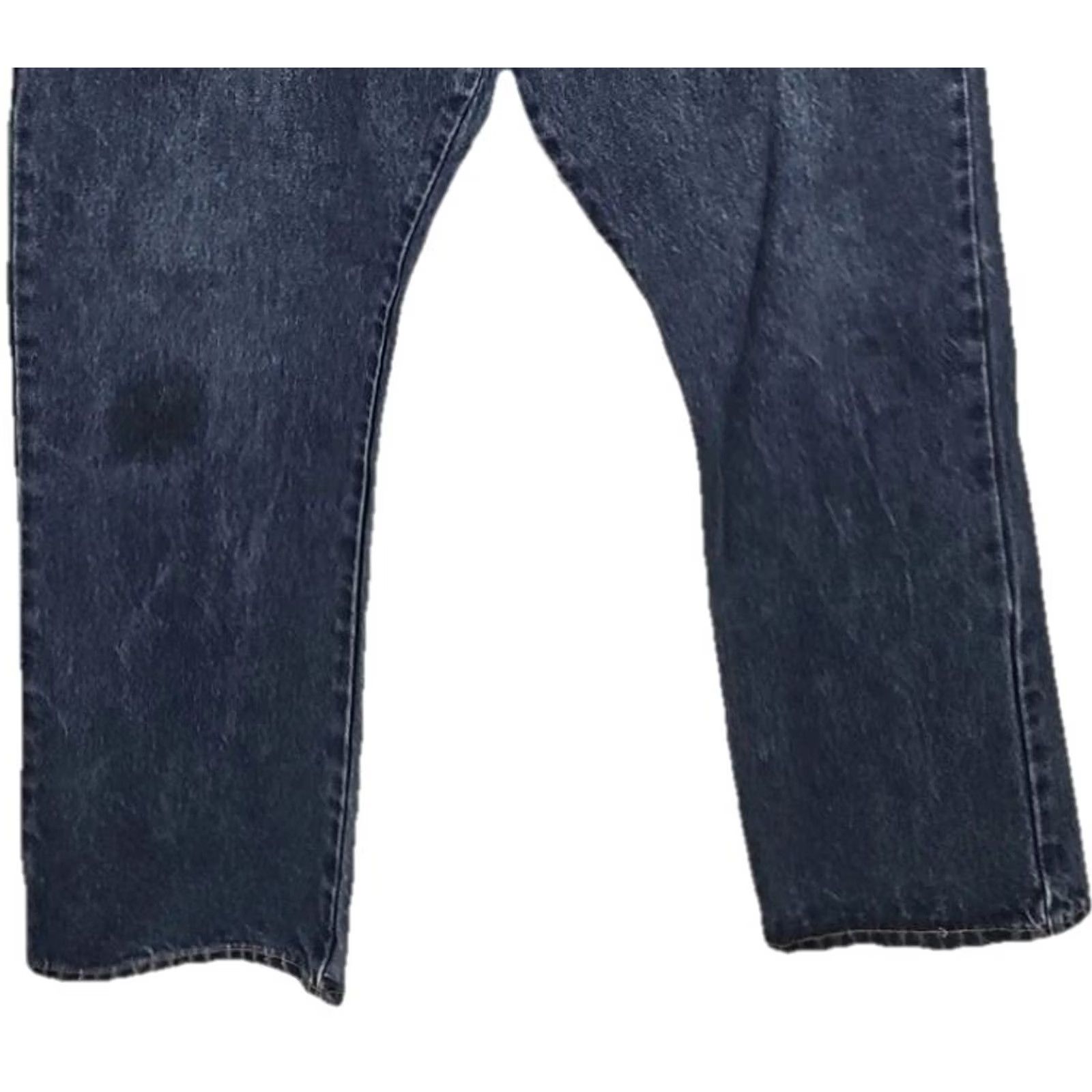 Levi's Levi’s 517 Bootcut Jeans 38x30 Blue Denim Distressed Regular Men Cowboy Work Denim Medium Wash Mexico Size US 38 / EU 54 - 3 Thumbnail