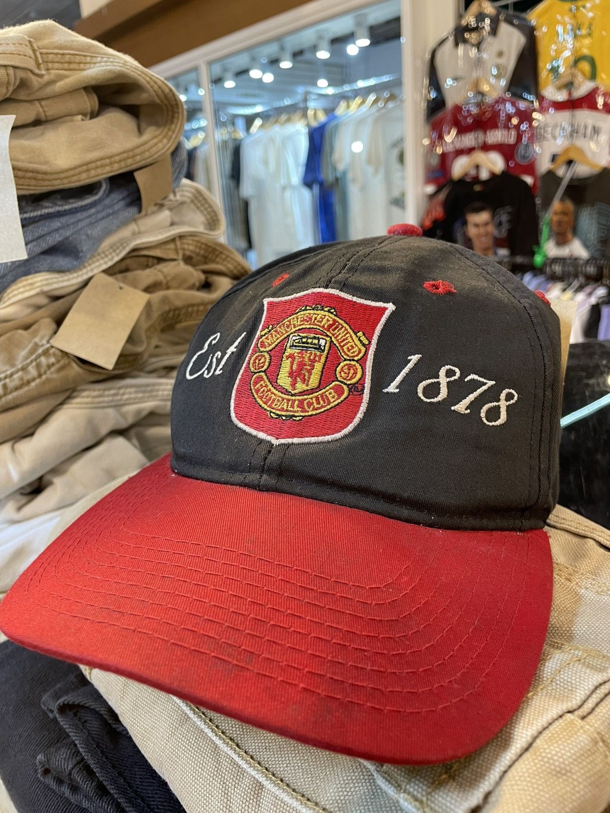 Other Y2K Manchester United Cap Size ONE SIZE - 1 Thumbnail