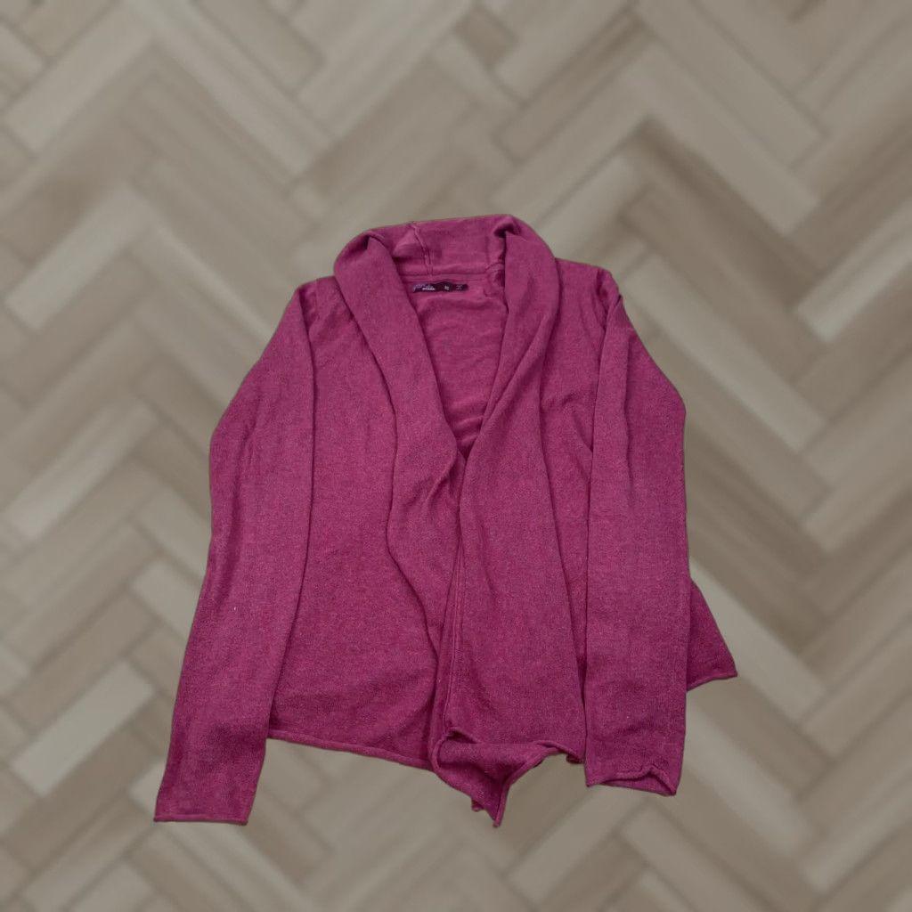 Prana prAna Womens Cardigan Open Front Long Sleeve XS maroon Red Cardigan Womens XS Long Sleeve Casual 4039 Size XS / US 0-2 / IT 36-38 - 1 Thumbnail
