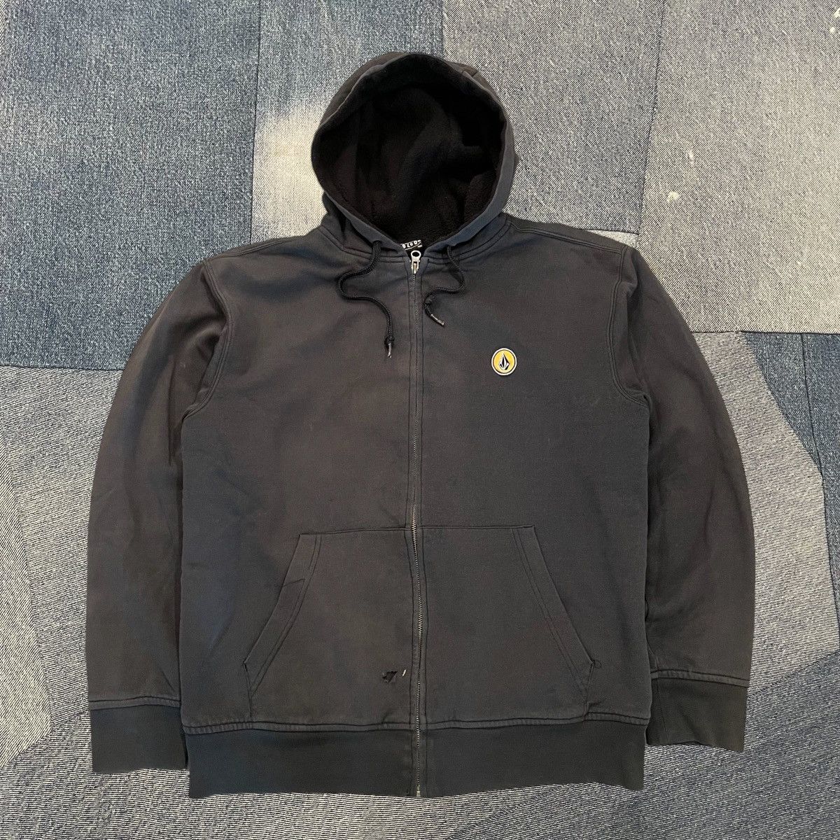 Vintage × Volcom CRAZY Y2K Volcom Fader Zip-up Hoodie Size US M / EU 48-50 / 2 - 1 Thumbnail