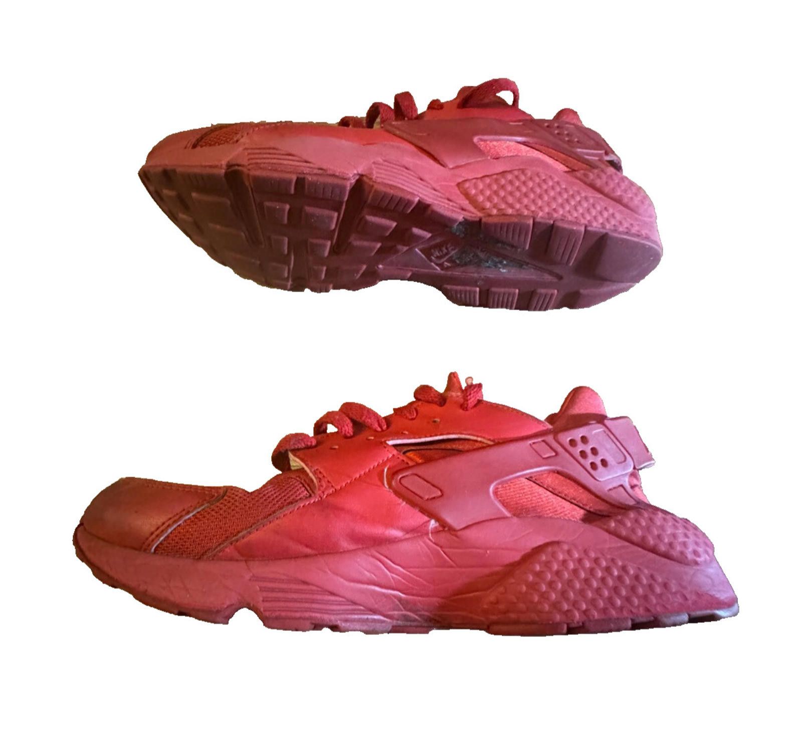 Nike Nike Air Huarache Triple Red Mens 11 318429 660 Size US 11 / EU 44 - 2 Thumbnail