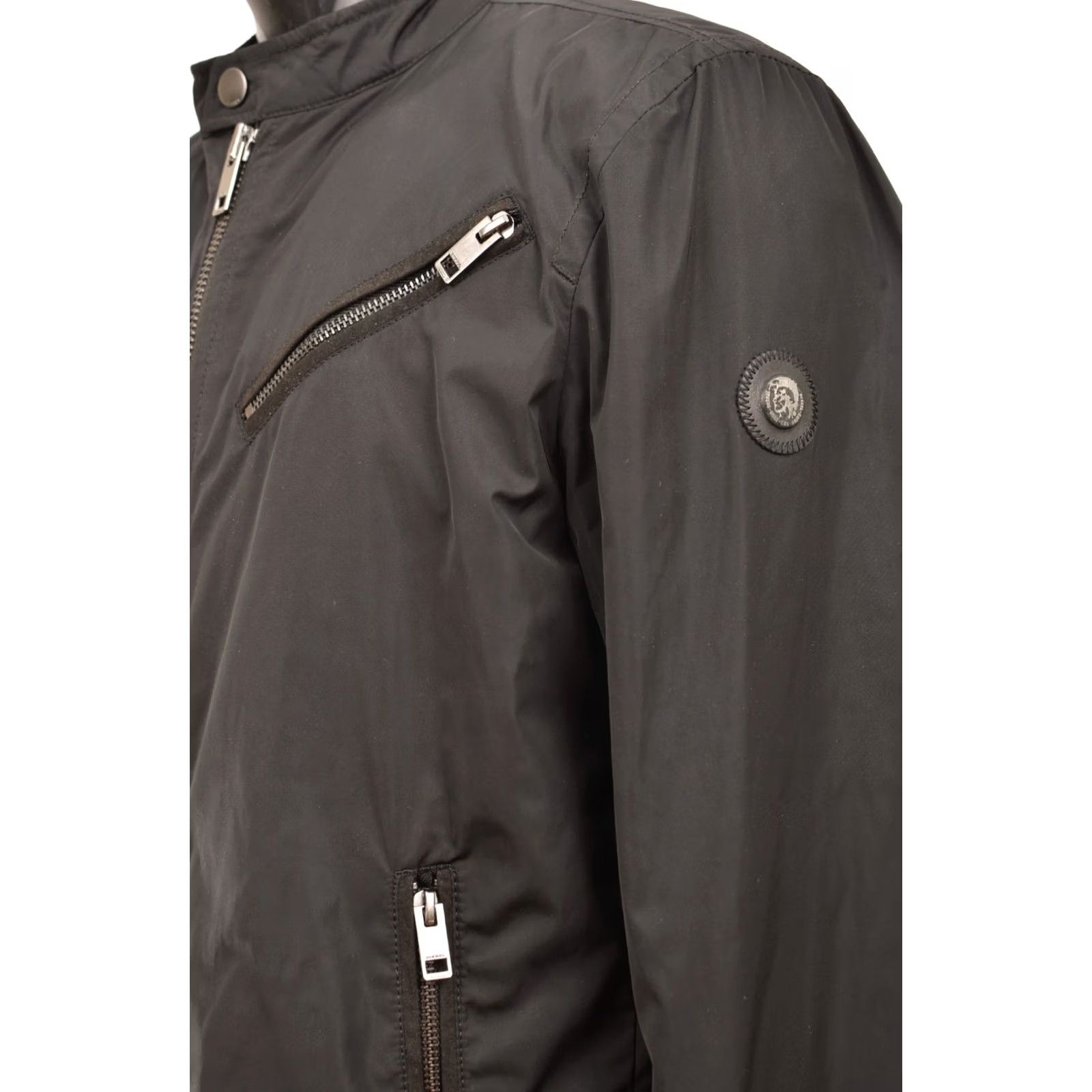 Diesel VINTAGE Diesel Biker Jacket Main Selling Point Diesel Shirt Jacket Adult M Black Size US M / EU 48-50 / 2 - 2 Thumbnail