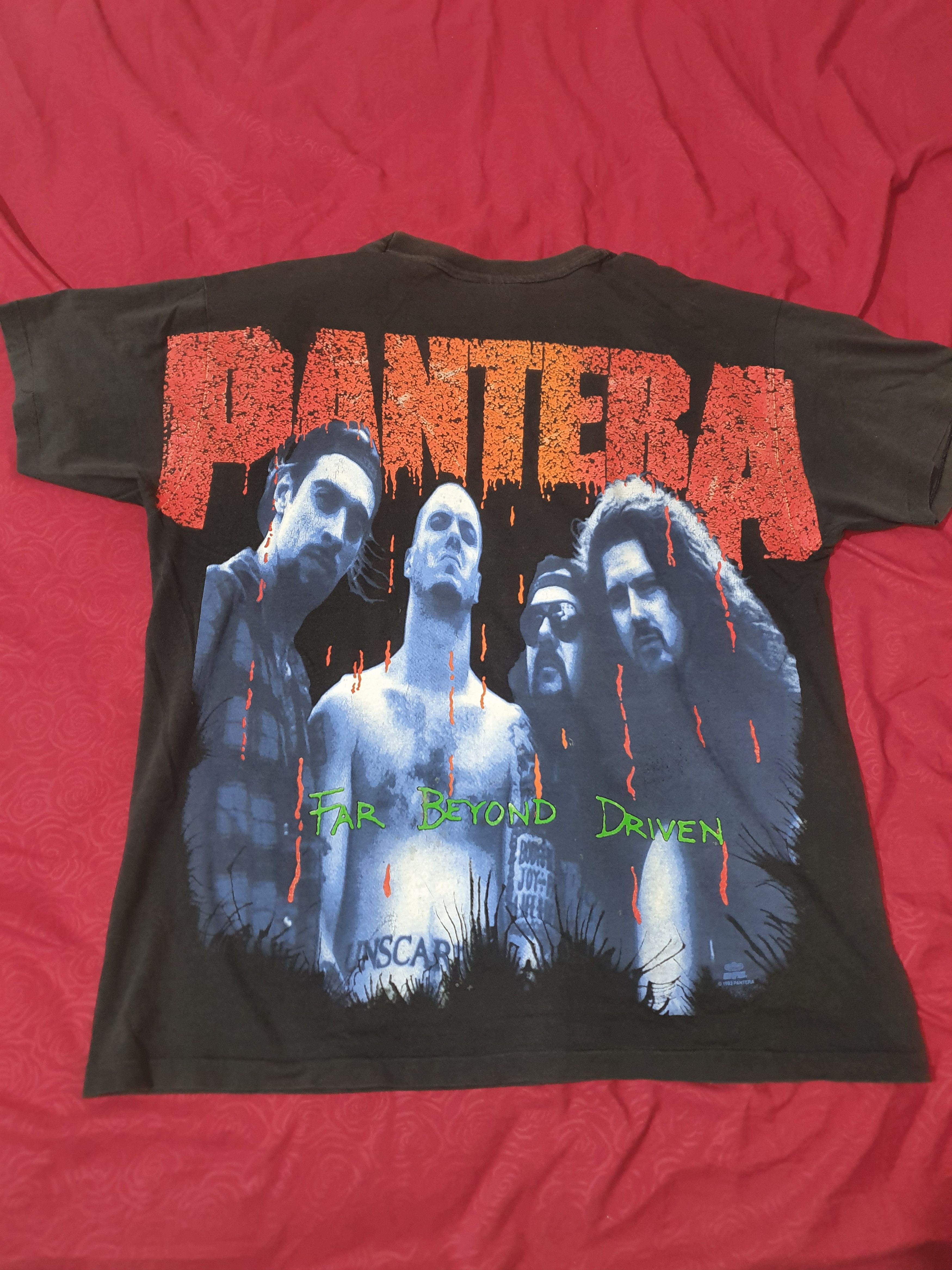 Band Tees × Vintage 🌹 PANTERA " XL 🌹 Size US XL / EU 56 / 4 - 7 Thumbnail