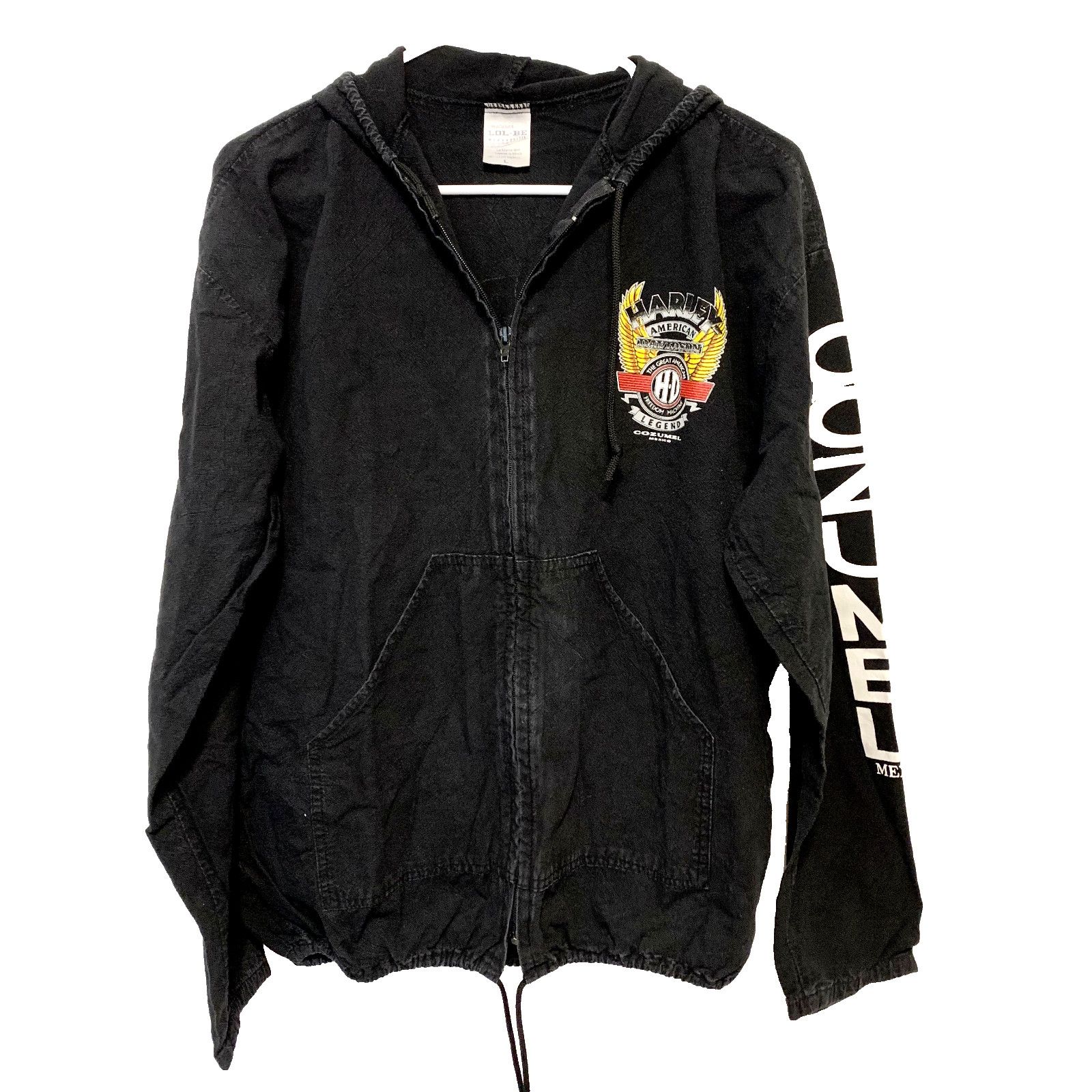 Harley Davidson VTG Harley-Davidson L American Legend Cozumel Mexico Hoodie Size L / US 10 / IT 46 - 1 Thumbnail