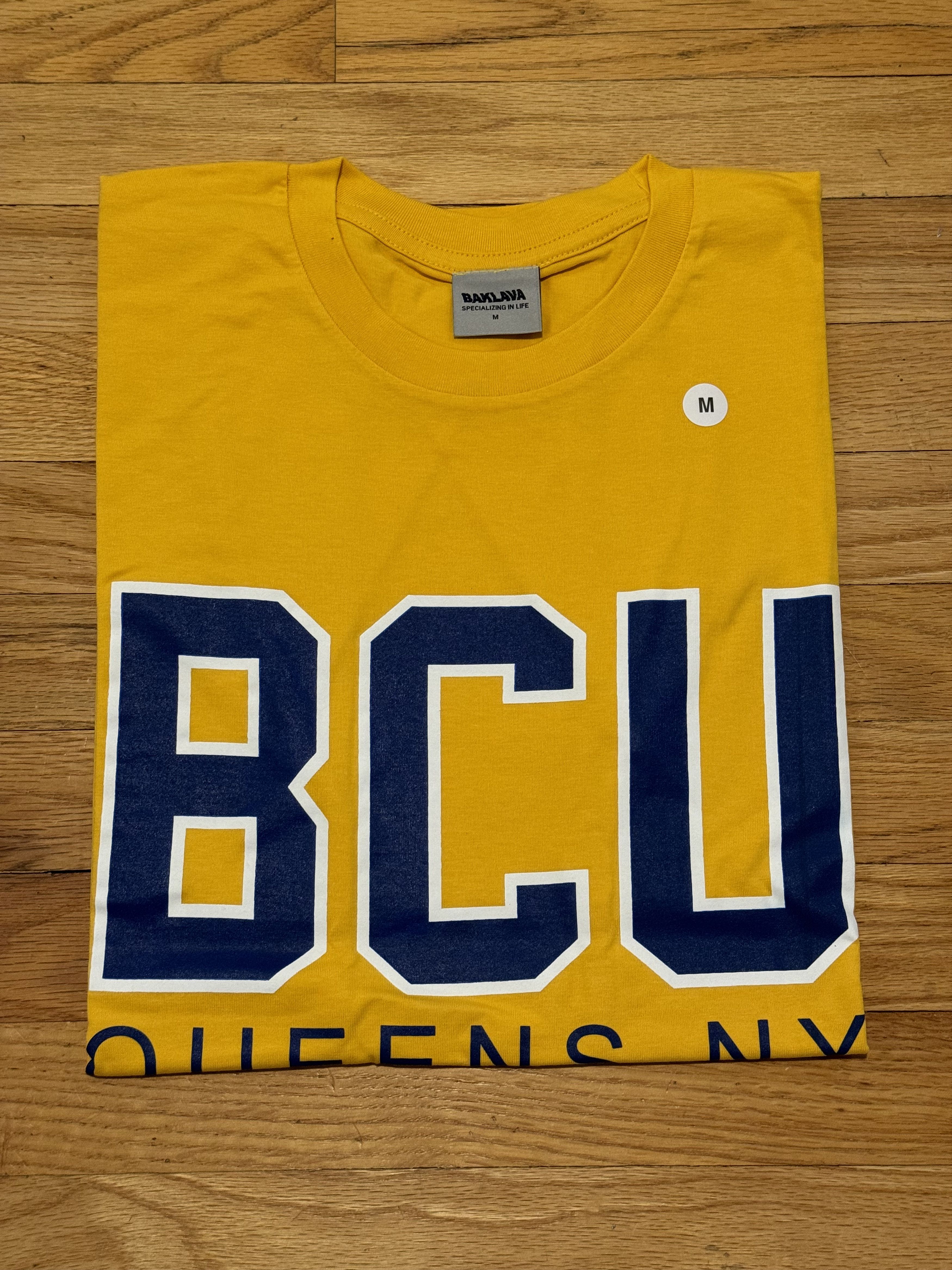 Action Bronson Blue Chips University "BCU" Yellow Tee - BCU Capsule Size M Size US M / EU 48-50 / 2 - 8 Thumbnail