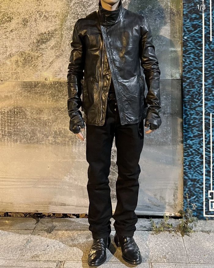 Carol Christian Poell CCP leather jacket Size US L / EU 52-54 / 3 - 1 Thumbnail