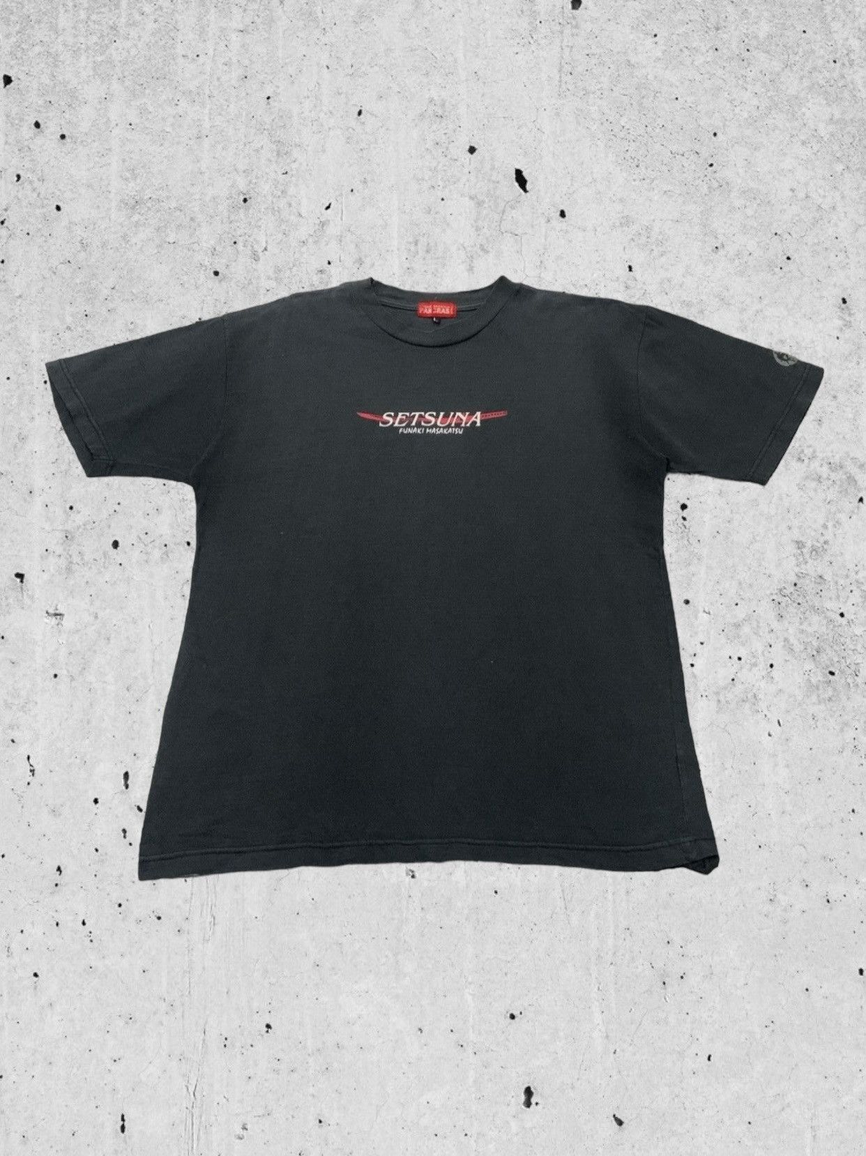 Japanese Brand Faded Setsuna Funaki Masakatsu Japanese Wrestler Logo Tee Size US L / EU 52-54 / 3 - 2 Thumbnail