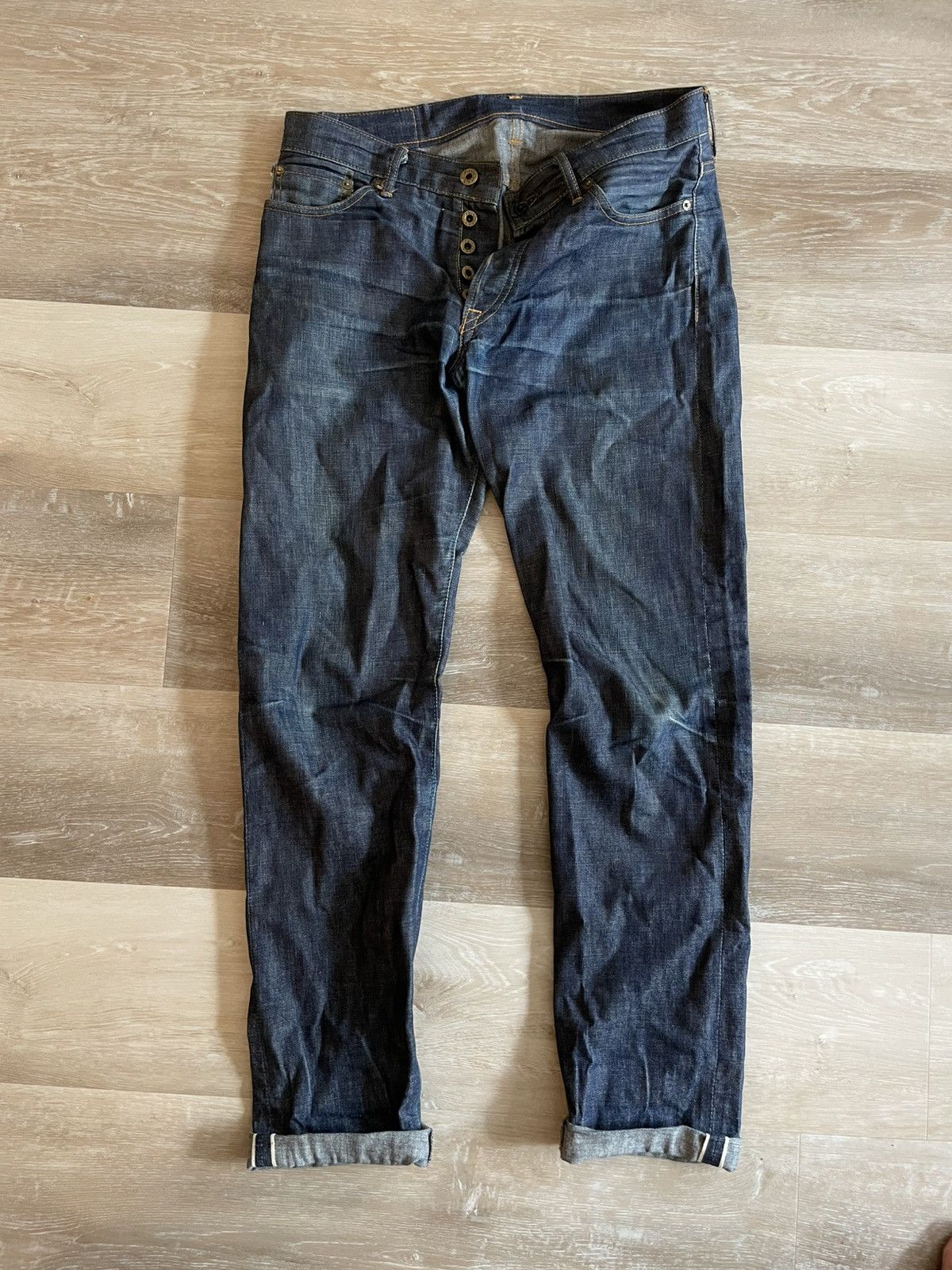 Japan Blue Japan Blue Joker Selvedge Denim 30” Size US 30 / EU 46 - 1 Thumbnail