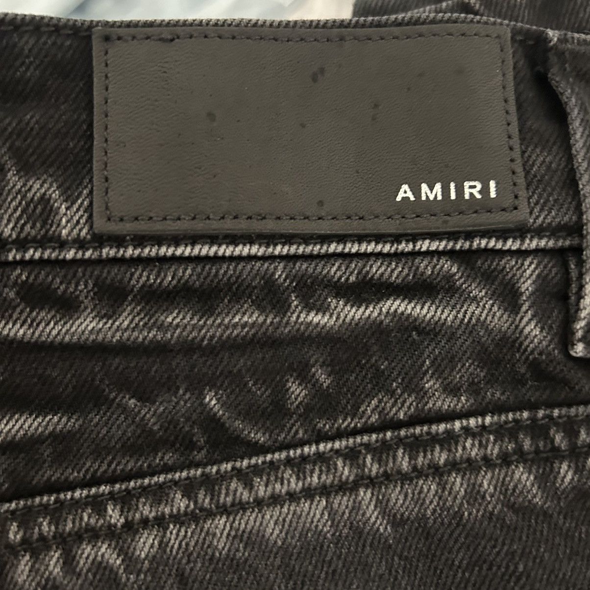 Amiri New Amiri MX-3 Straight Leg Mesh Jeans Size 31 Size US 31 - 6 Thumbnail