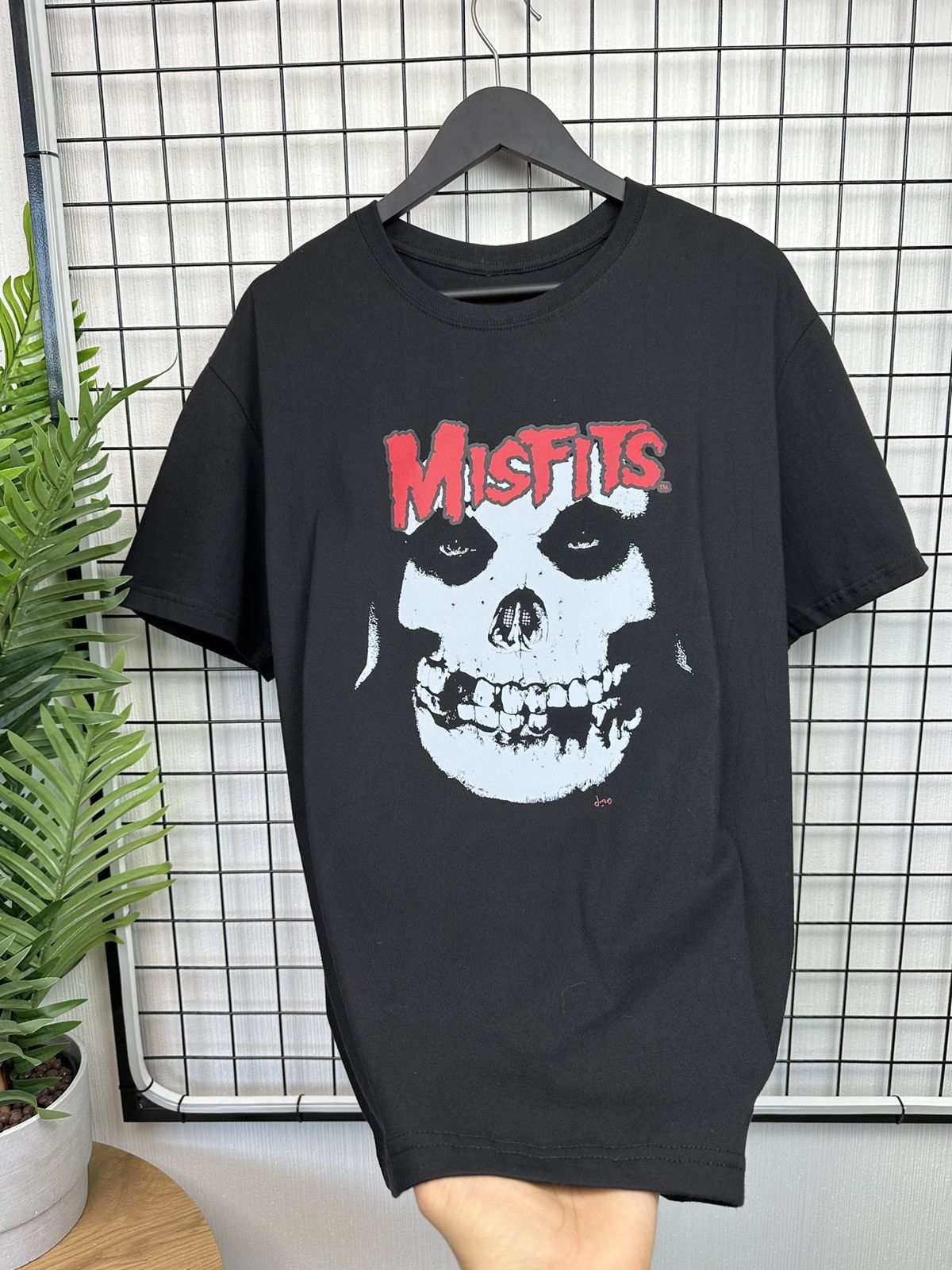 Band Tees × Misfits Misfits Skull Graphic Punk Band Tshirt Men Black L Big logo Size US L / EU 52-54 / 3 - 5 Thumbnail