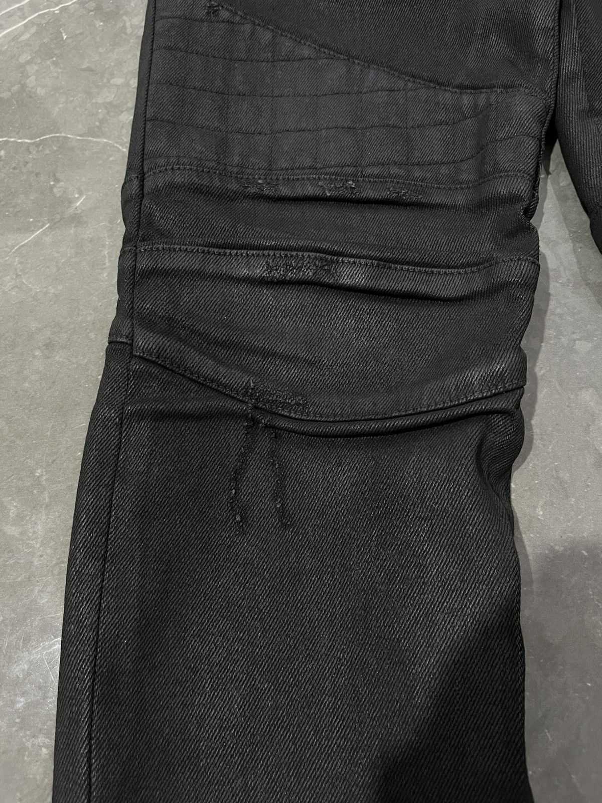 Balmain BALMAIN WAXED JEANS Size US 31 - 16 Thumbnail