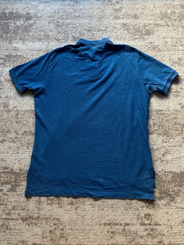 Polo Ralph Lauren Polo Ralph Lauren Sz L Polo Shirt Blue Small Pony Size US L / EU 52-54 / 3 - 16 Thumbnail