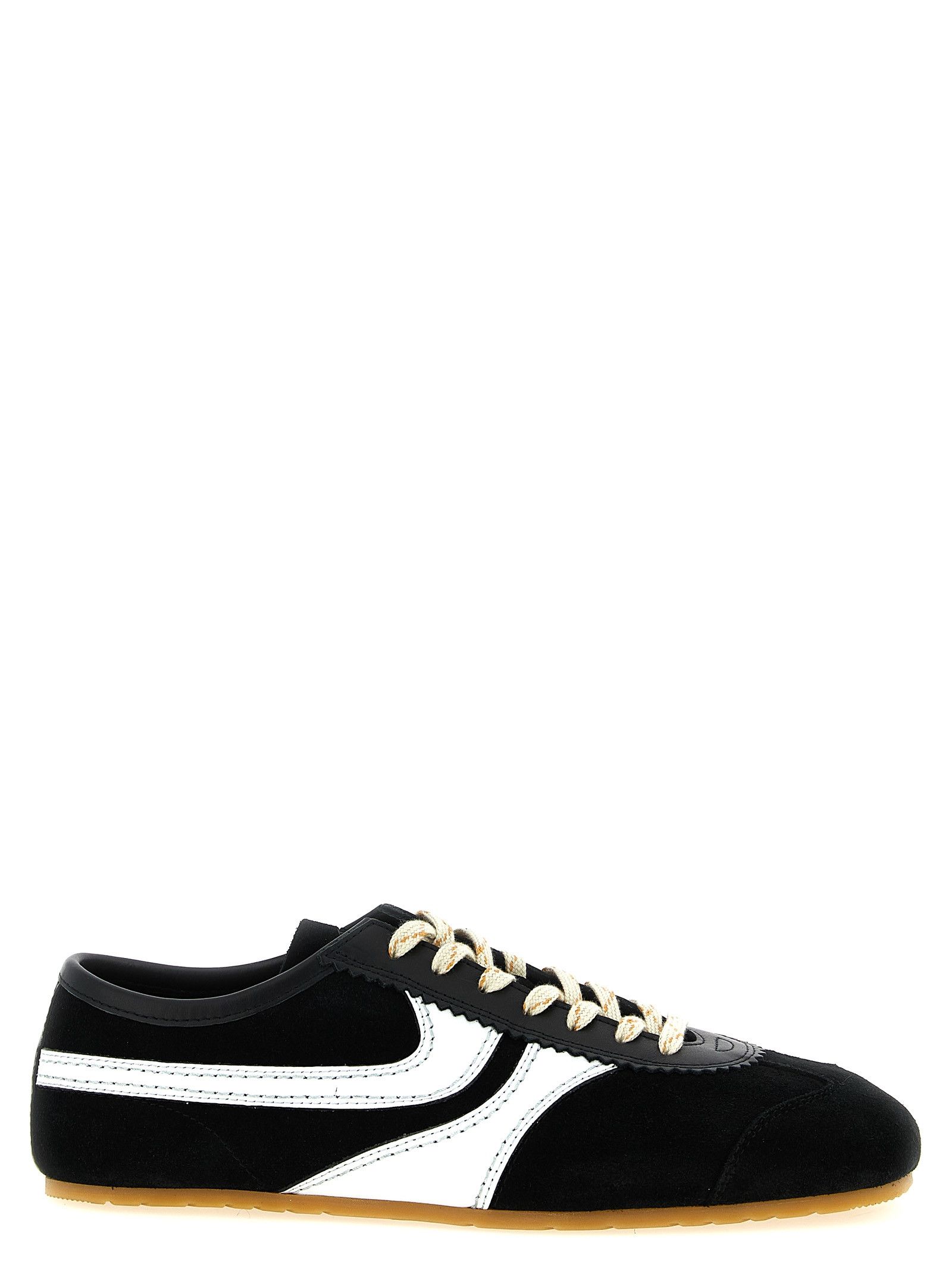 Suede sneakers