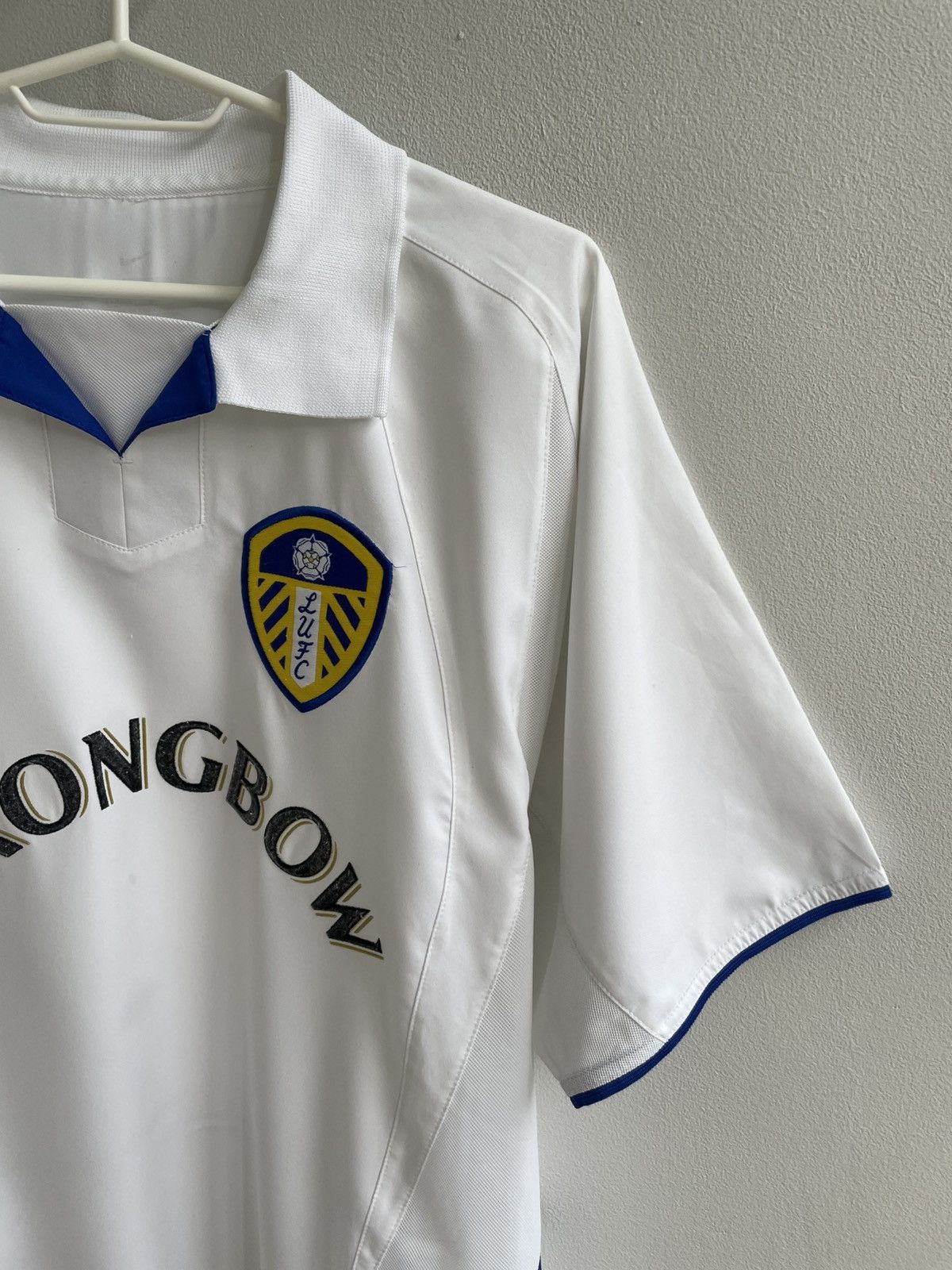 Nike Leeds United FC 2002 2003 Home Football Shirt Soccer Jersey Size US M / EU 48-50 / 2 - 4 Thumbnail
