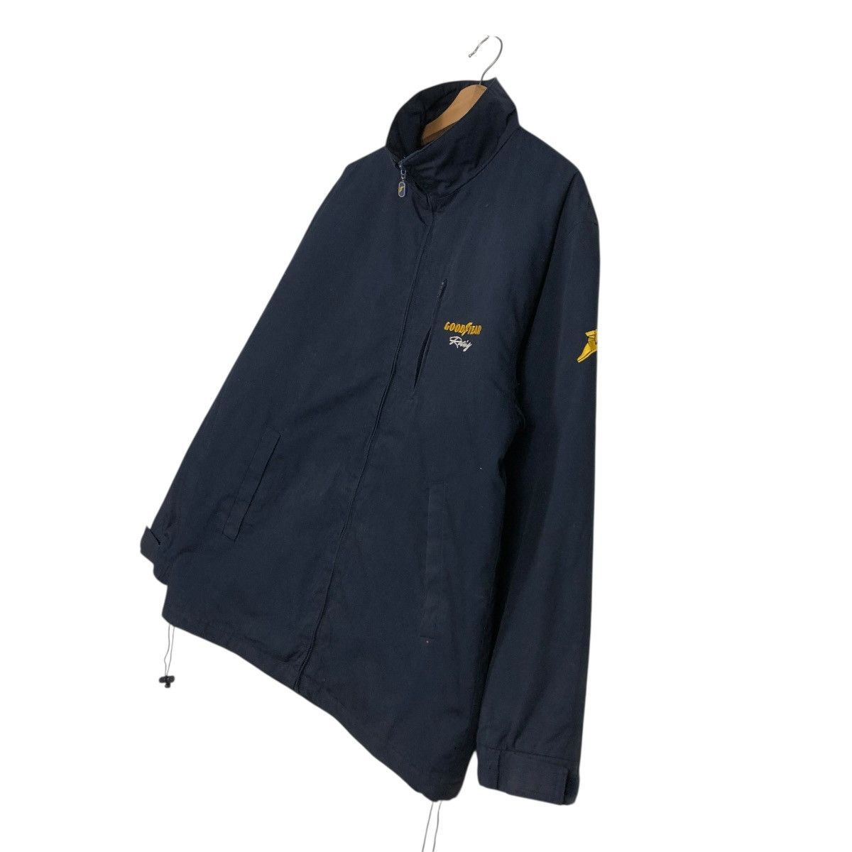 Japanese Brand 🔥VINTAGE BOMBER JACKET DUNLOP RACING ISSEY MIYAKE Size US L / EU 52-54 / 3 - 4 Thumbnail