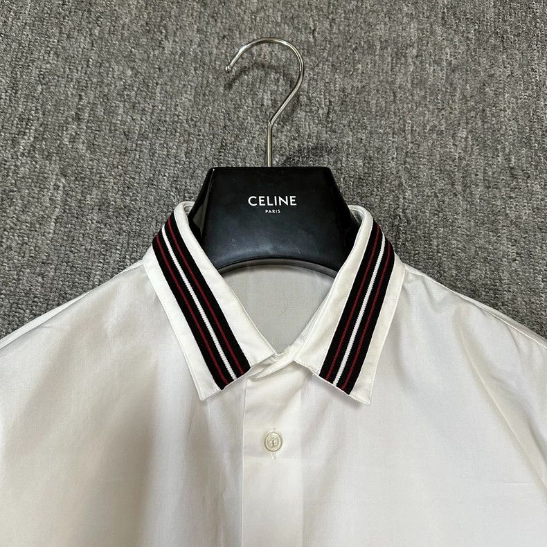 Dior Dior Size 38 Red line sleeve shirt 2501-Nextarrow Size US XXS / EU 40 - 2 Thumbnail