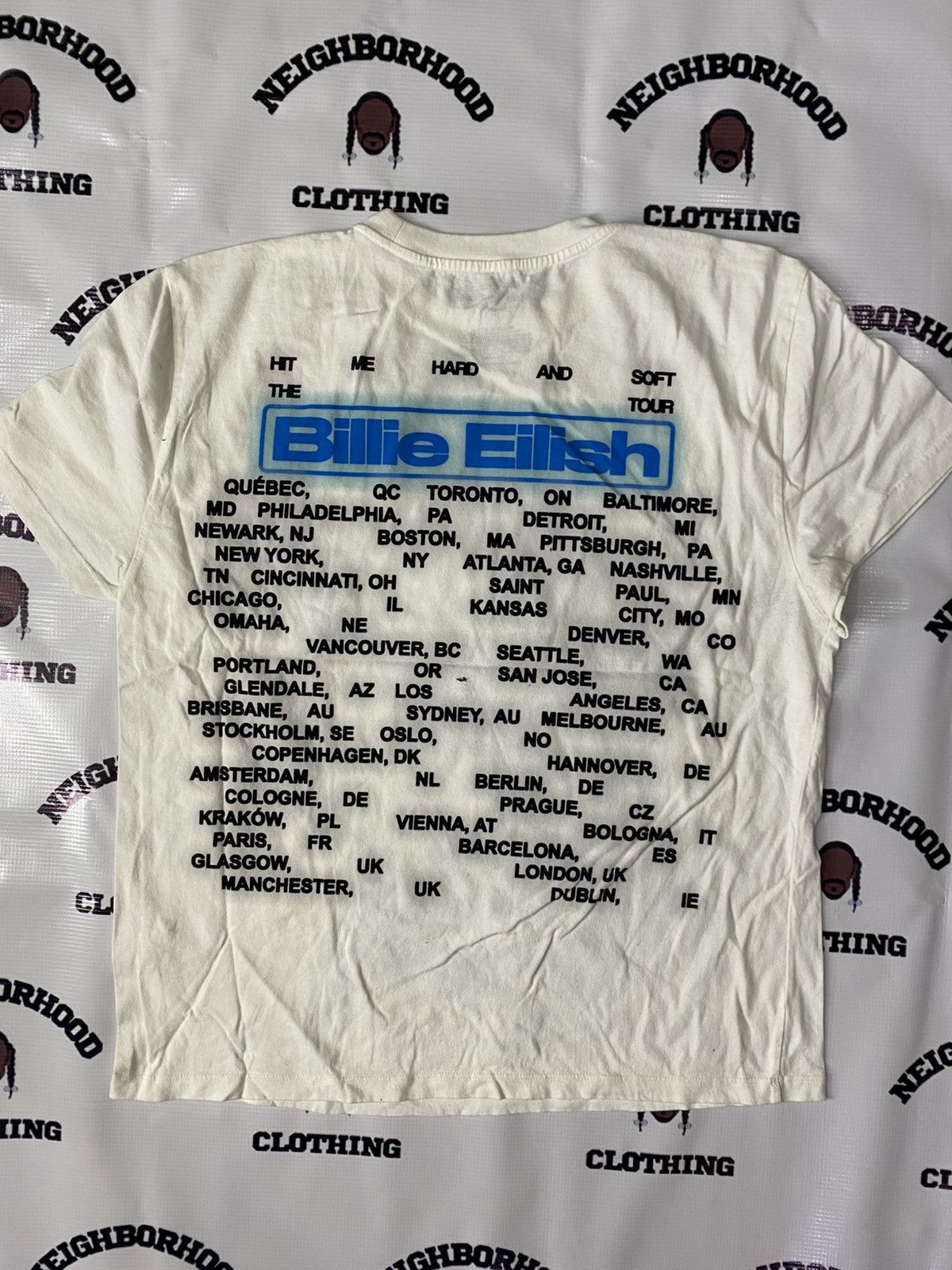 Band Tees BILLIE EILISH TEE. Size US L / EU 52-54 / 3 - 2 Thumbnail
