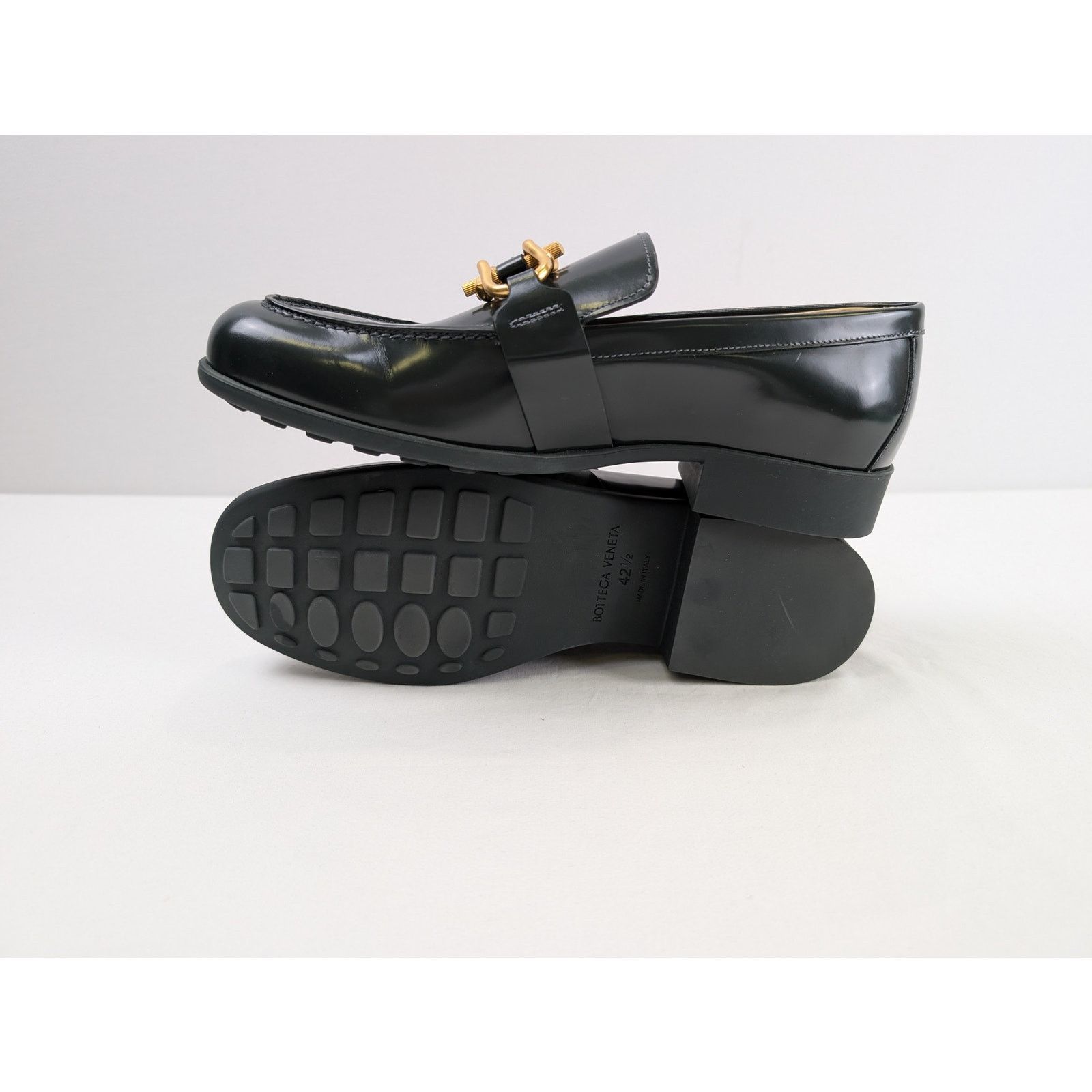 Bottega Veneta o1rshd1 Monsieur Loafers Shoe Boots in Dark Green Size US 9.5 / EU 42-43 - 11 Thumbnail