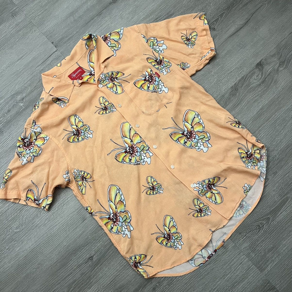 Supreme Supreme Gonz Butterfly Rayon Shirt Size US M / EU 48-50 / 2 - 1 Thumbnail