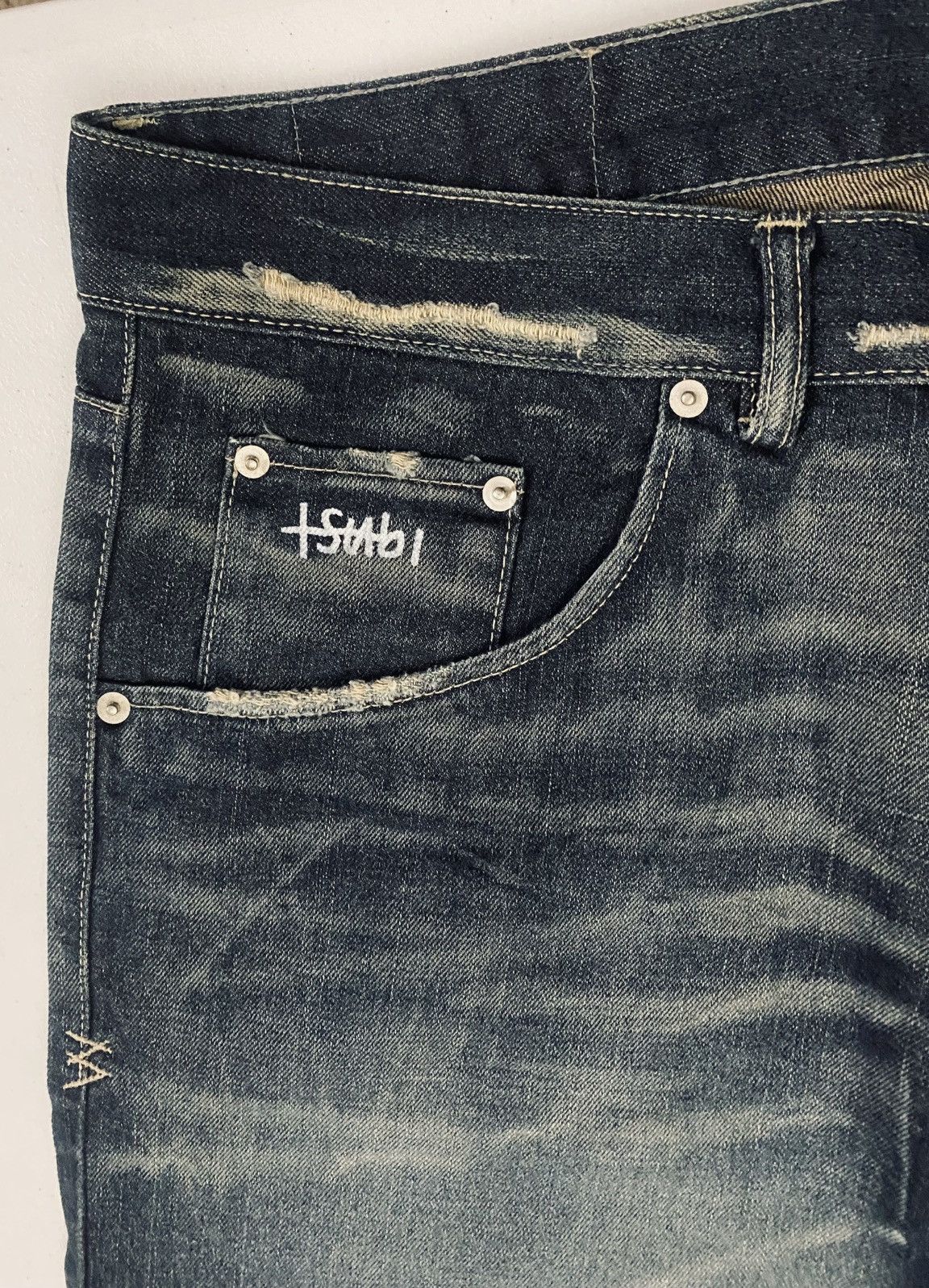 Ksubi VTG Tsubi Ksubi Rat Catcher Australia Deadstock Jean Y2K NWT Size US 38 / EU 54 - 7 Thumbnail
