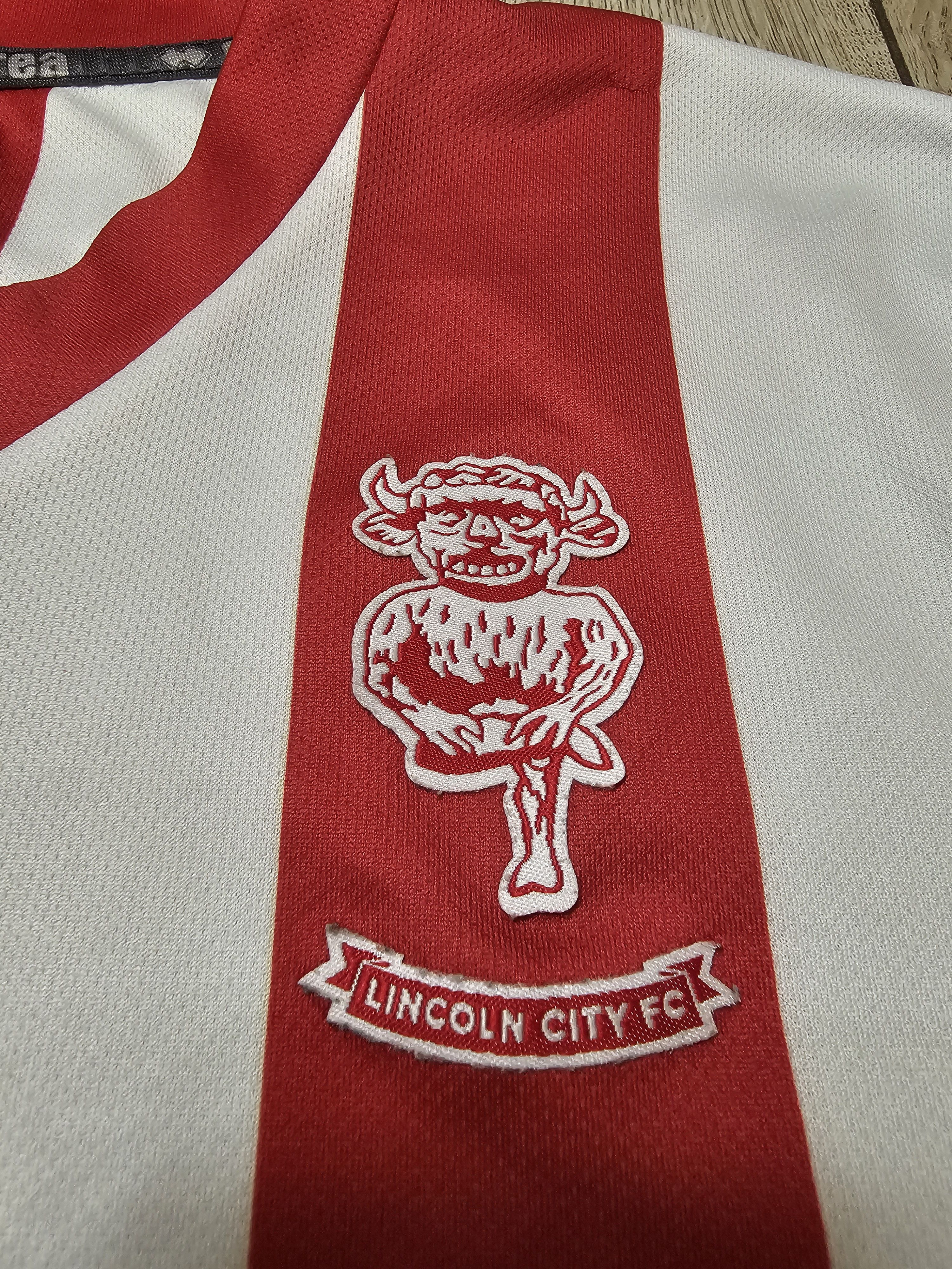 All Sport LINCOLN CITY 2021 2022 HOME FOOTBALL SHIRT SOCCER JERSEY Size US S / EU 44-46 / 1 - 4 Thumbnail