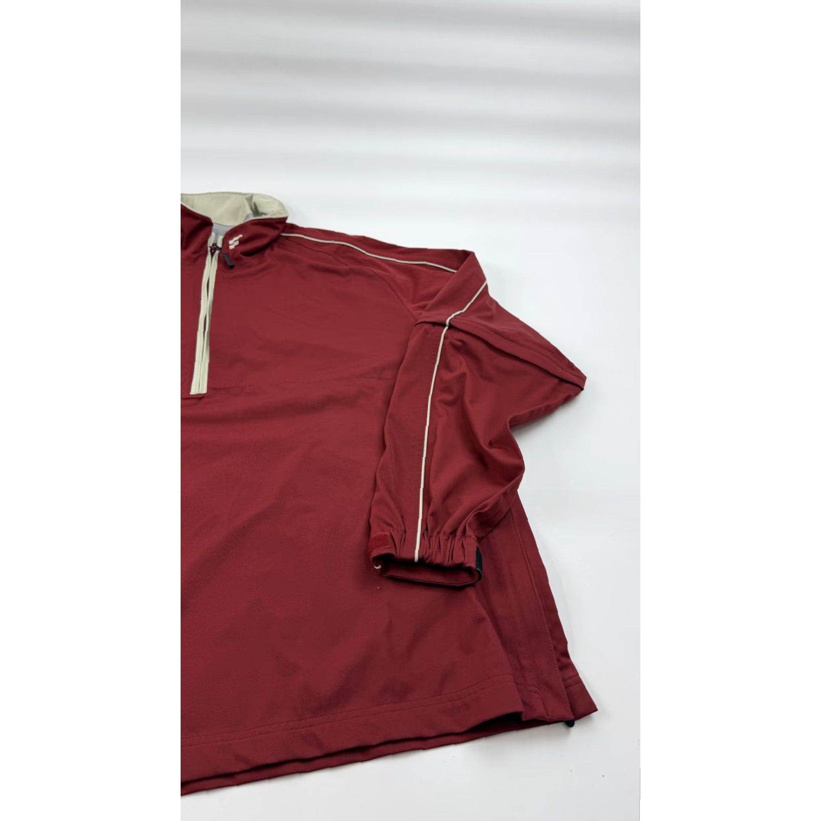 Vintage VINTAGE? No — Forrester's Windbreaker Jacket Mens XL Burgundy 1/4 Zip Stormtex Plus Golf Windbreaker Size US XL / EU 56 / 4 - 3 Thumbnail