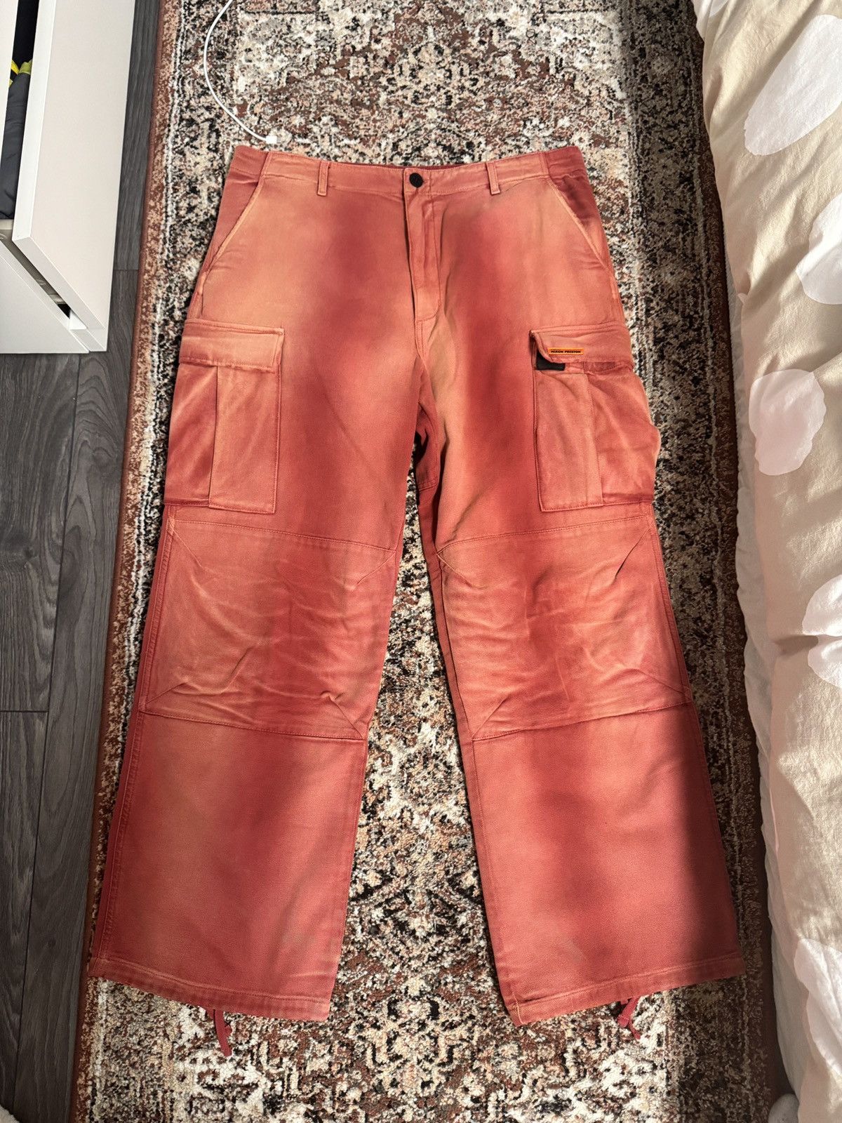 Heron Preston Heron Preston Canvas Cargo Pants Size US 40 / EU 56 - 1 Thumbnail