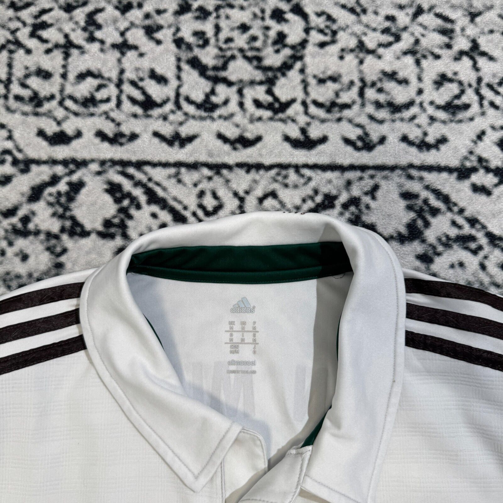Adidas × Vintage Adidas White Polyester Jersey T-Shirt Size M Bayern Munchen Size US M / EU 48-50 / 2 - 10 Thumbnail