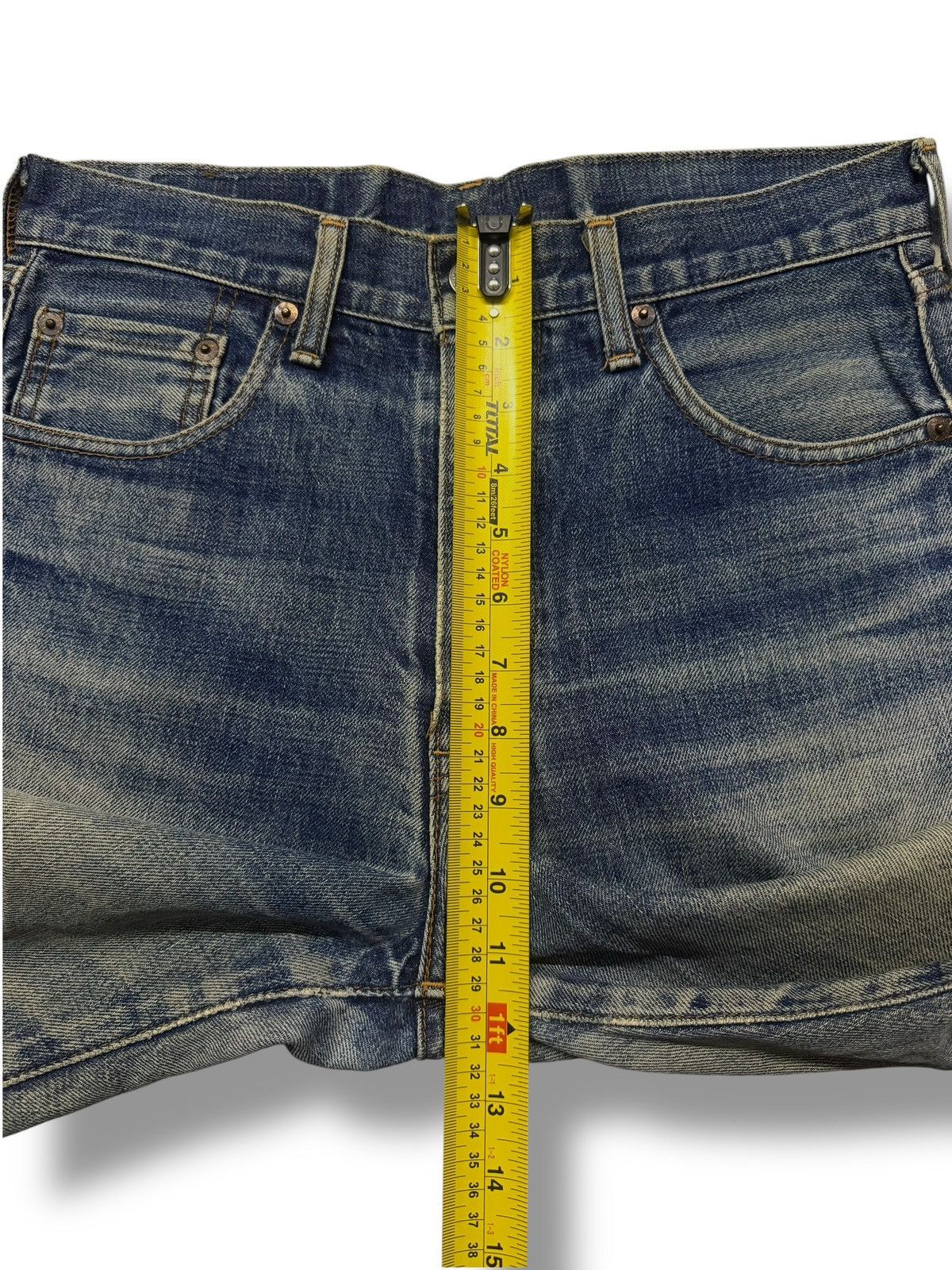 Levi's Vintage Clothing Vintage 90s Levi’s 502-XX Big E Talon Japan Selvedge Denim Size US 30 / EU 46 - 20 Thumbnail