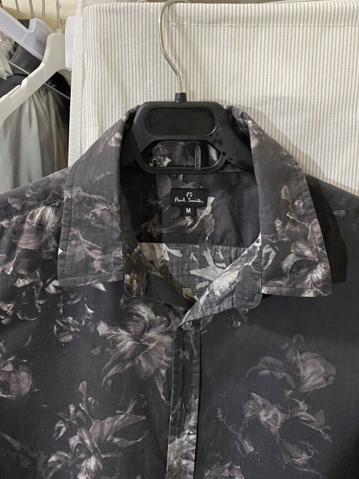 Paul Smith PS by Paul Smith black floral shirt Size US M / EU 48-50 / 2 - 4 Thumbnail