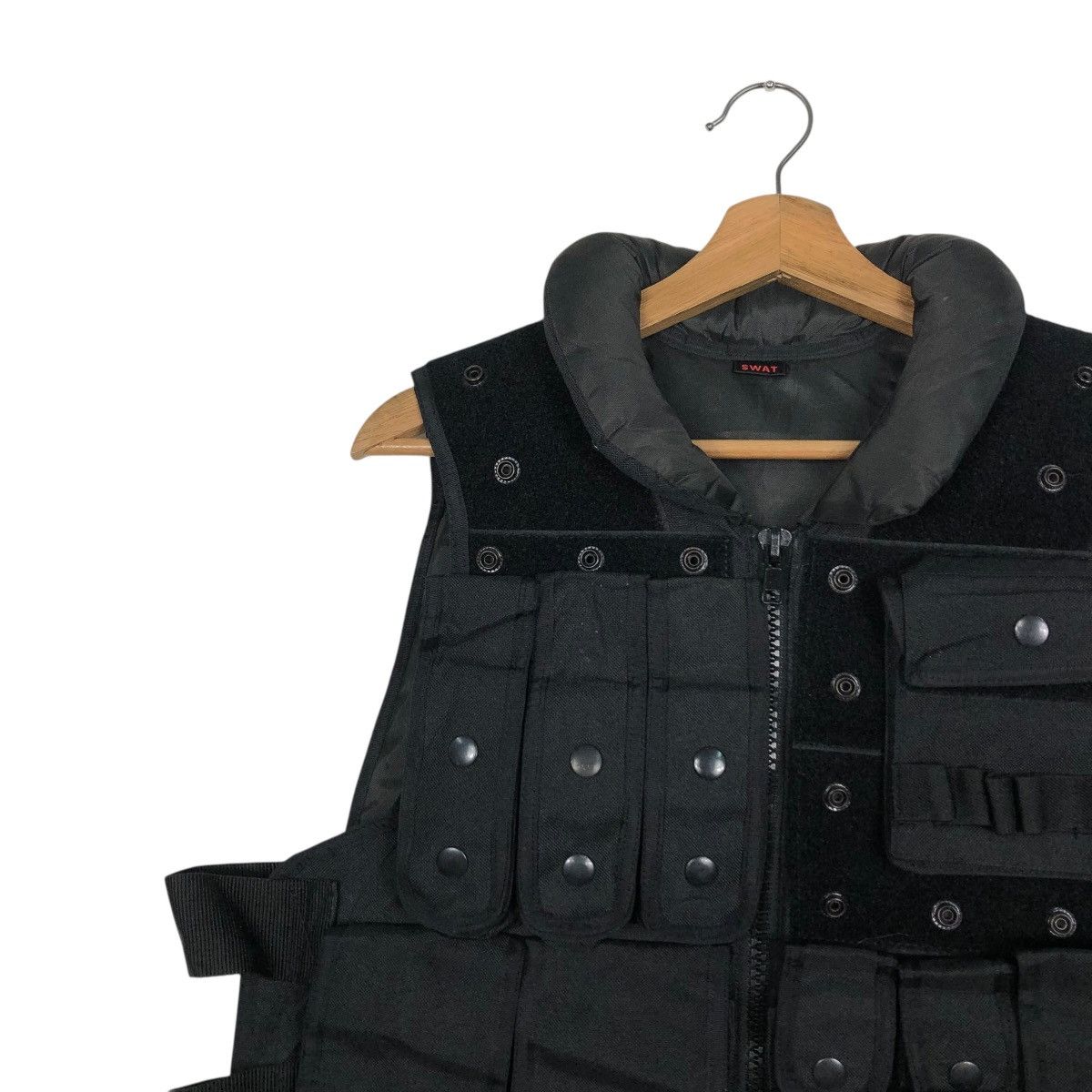 Japanese Brand 🔥VINTAGE VEST UTILITY CARGO MULTI POCKET SWAT RARE STYLE Size US M / EU 48-50 / 2 - 9 Thumbnail