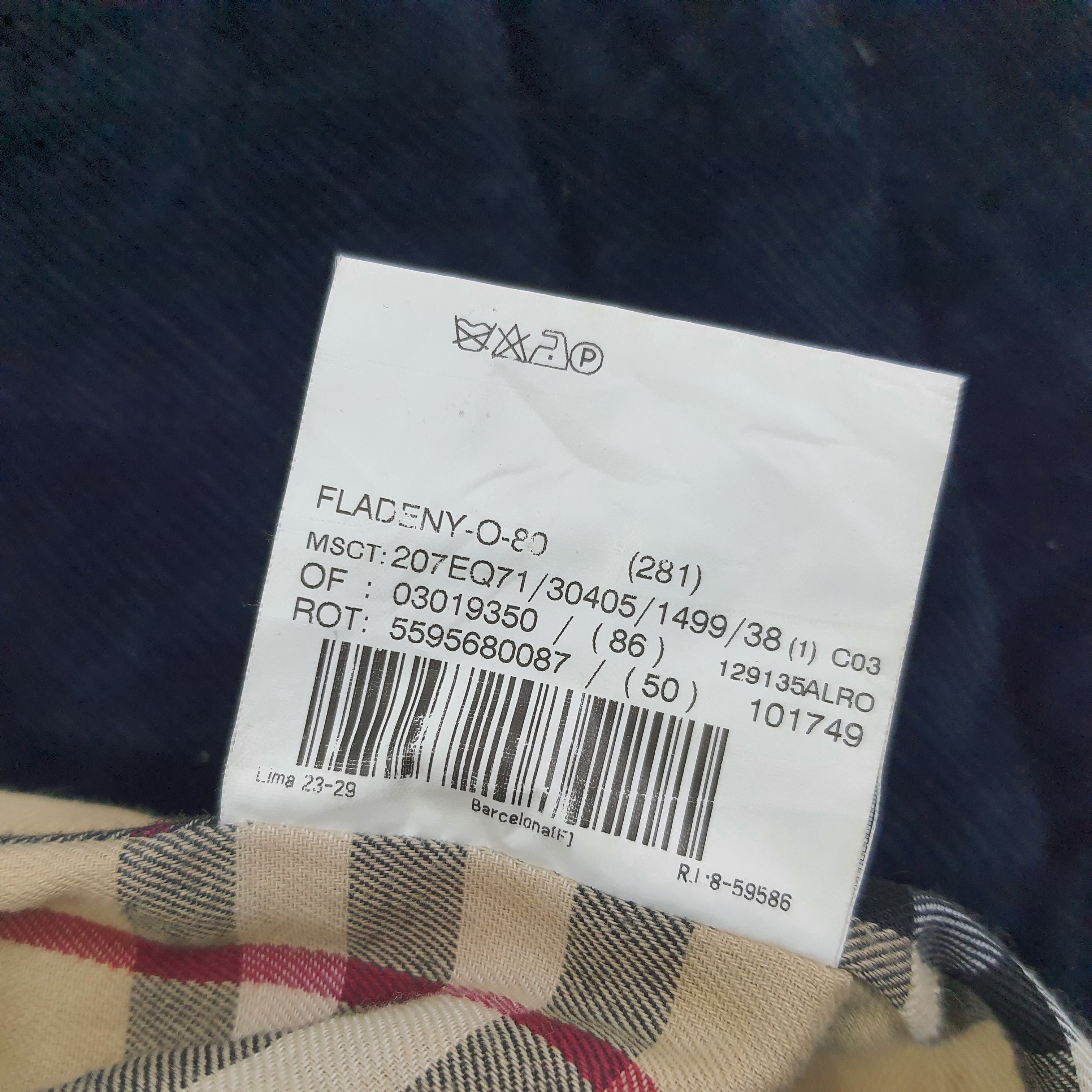 Burberry Vintage Burberrys London Corduroy Jacket C241N1 Size US S / EU 44-46 / 1 - 8 Thumbnail
