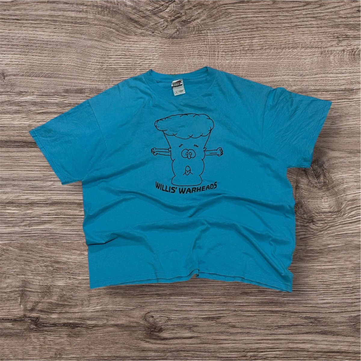 Fruit Of The Loom VINTAGE FRUIT OF THE LOOM TEE – WILLIS’ WARHEADS Size US XL / EU 56 / 4 - 1 Thumbnail