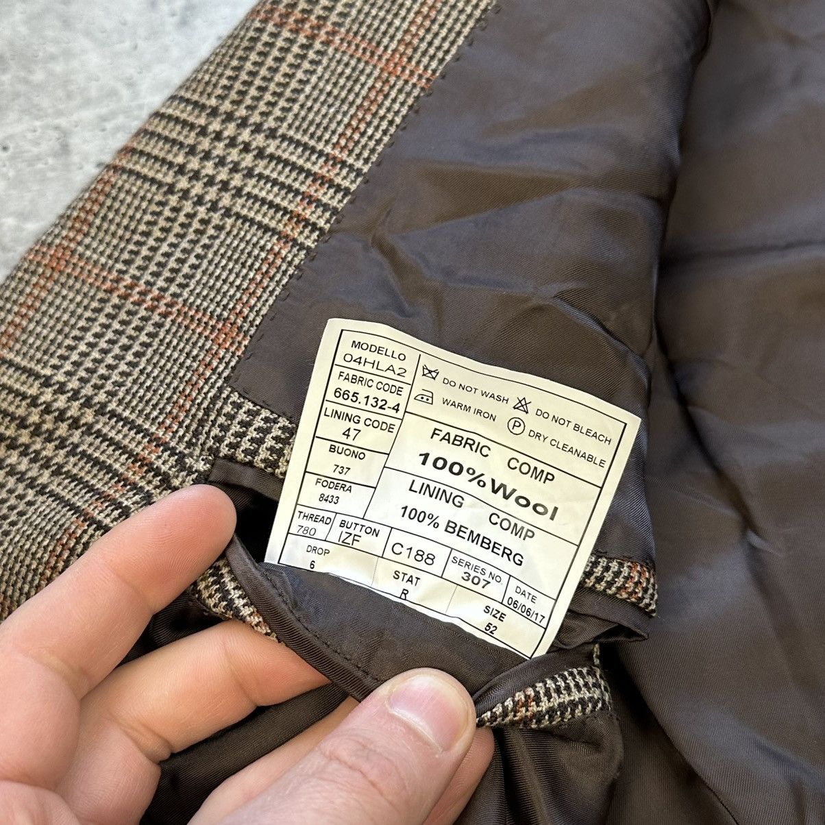 Suitsupply Suitsupply Wool Blazer Jacket Brown Men’s Size 52 Size 52R - 14 Thumbnail