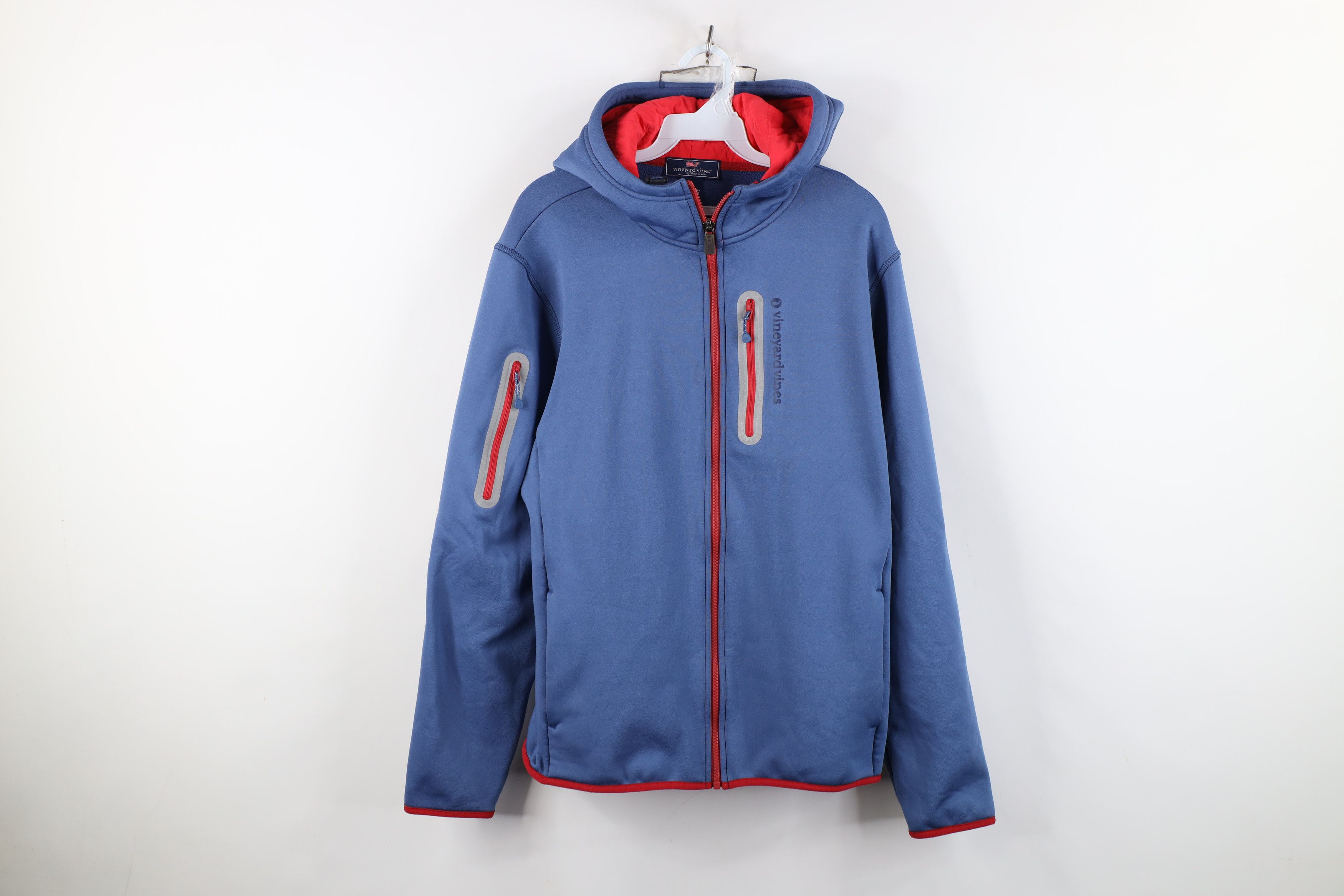 Vineyard Vines Vineyard Vines Reflective Sailing Tech Fleece Hoodie Jacket Size US M / EU 48-50 / 2 - 1 Thumbnail