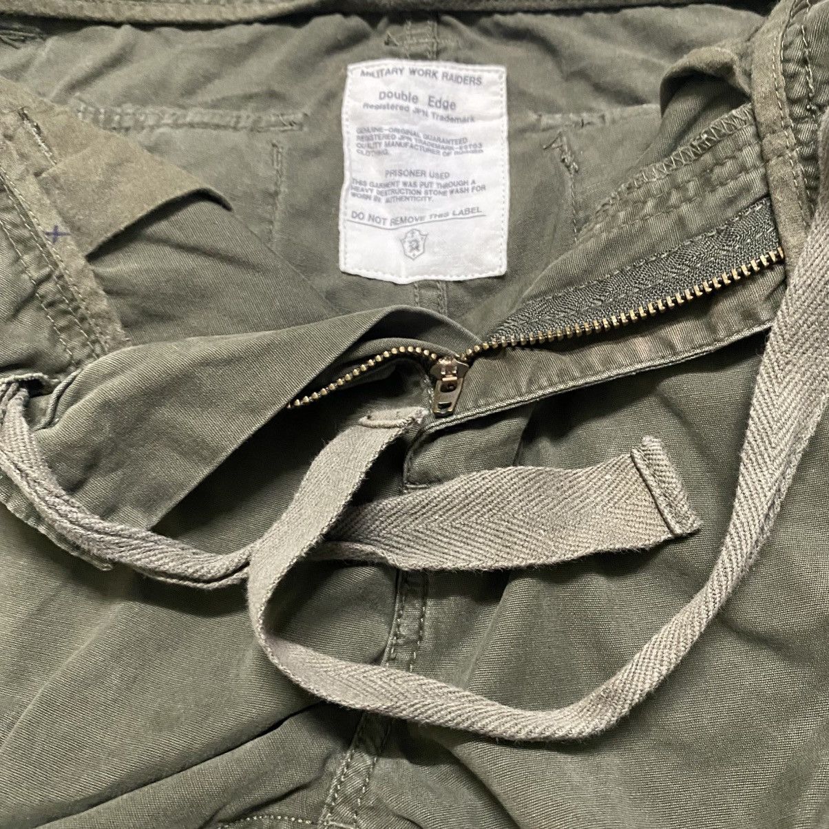 Japanese Brand DOUBLE EDGE Military Riders Cargo Pants Size US 30 / EU 46 - 24 Thumbnail