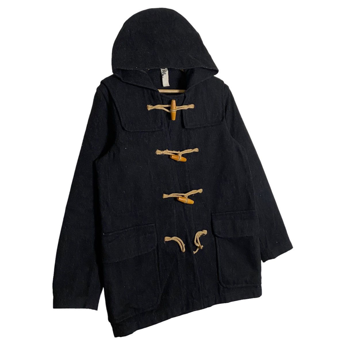 Margaret Howell Vintage Margaret Howell Toggle Button Wool Hoodie Jacket Size US M / EU 48-50 / 2 - 4 Thumbnail